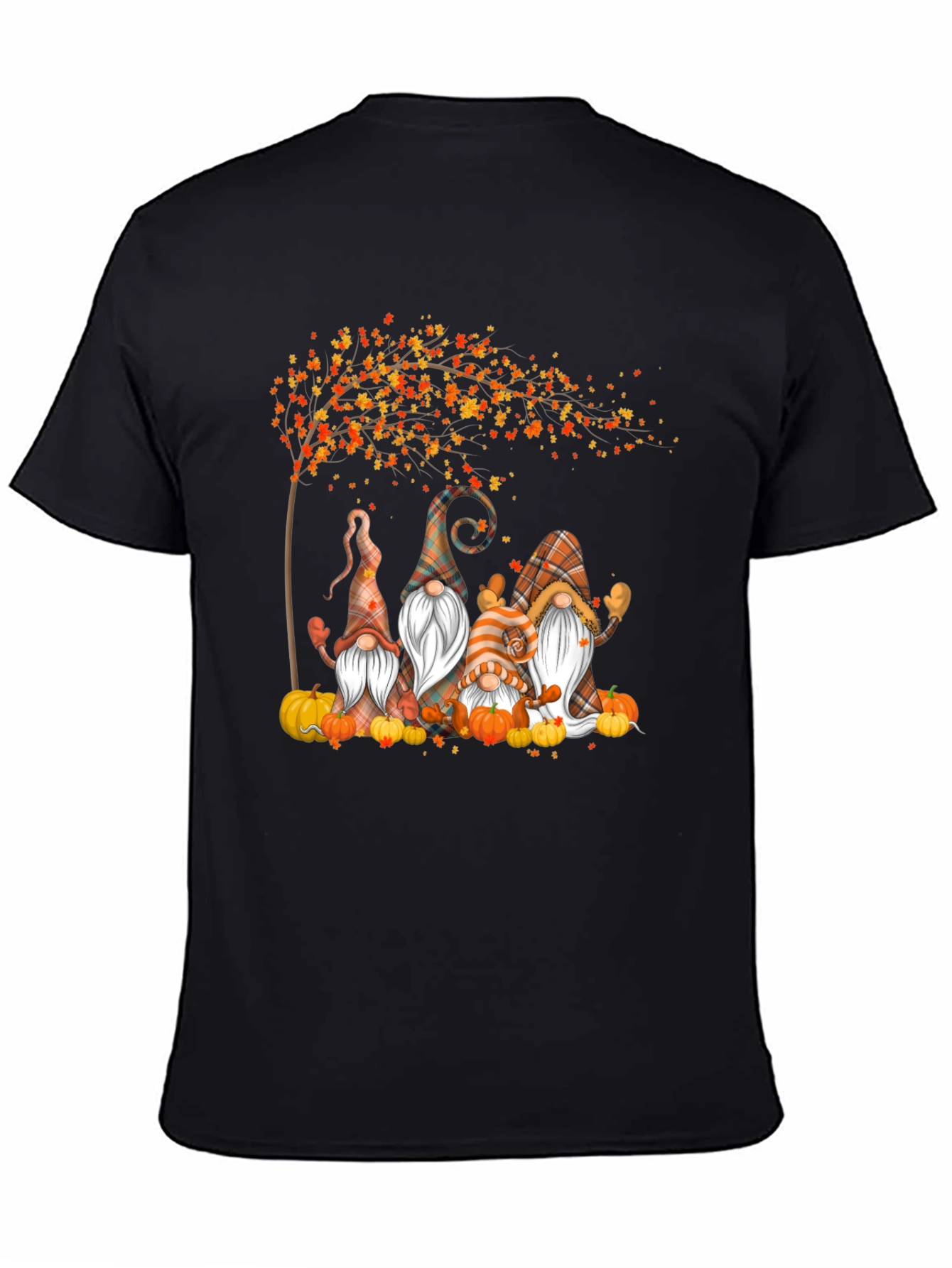 Autumn Gnome T-Shirt - Festive Fall Apparel
