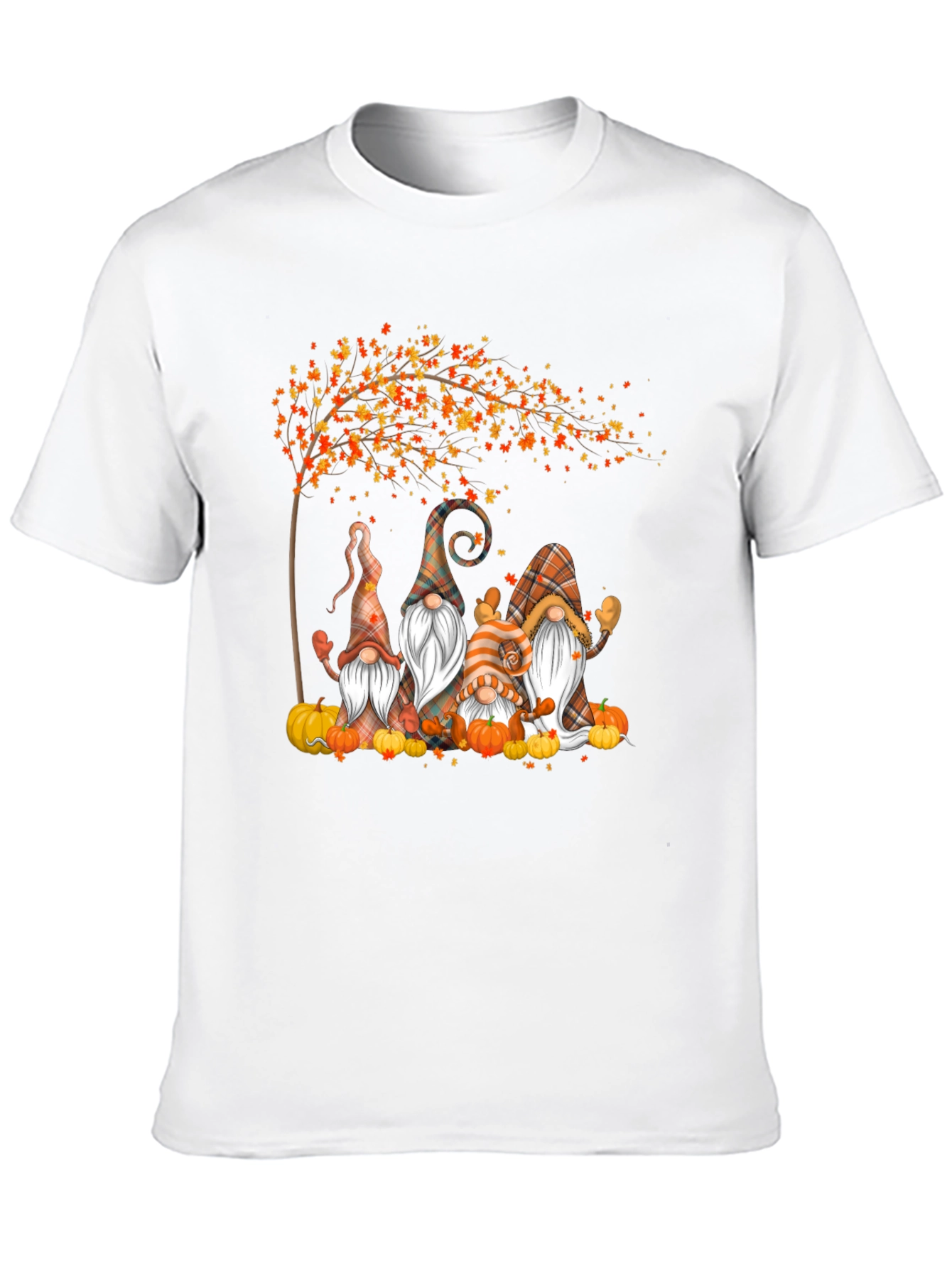 Autumn Gnome T-Shirt - Festive Fall Apparel