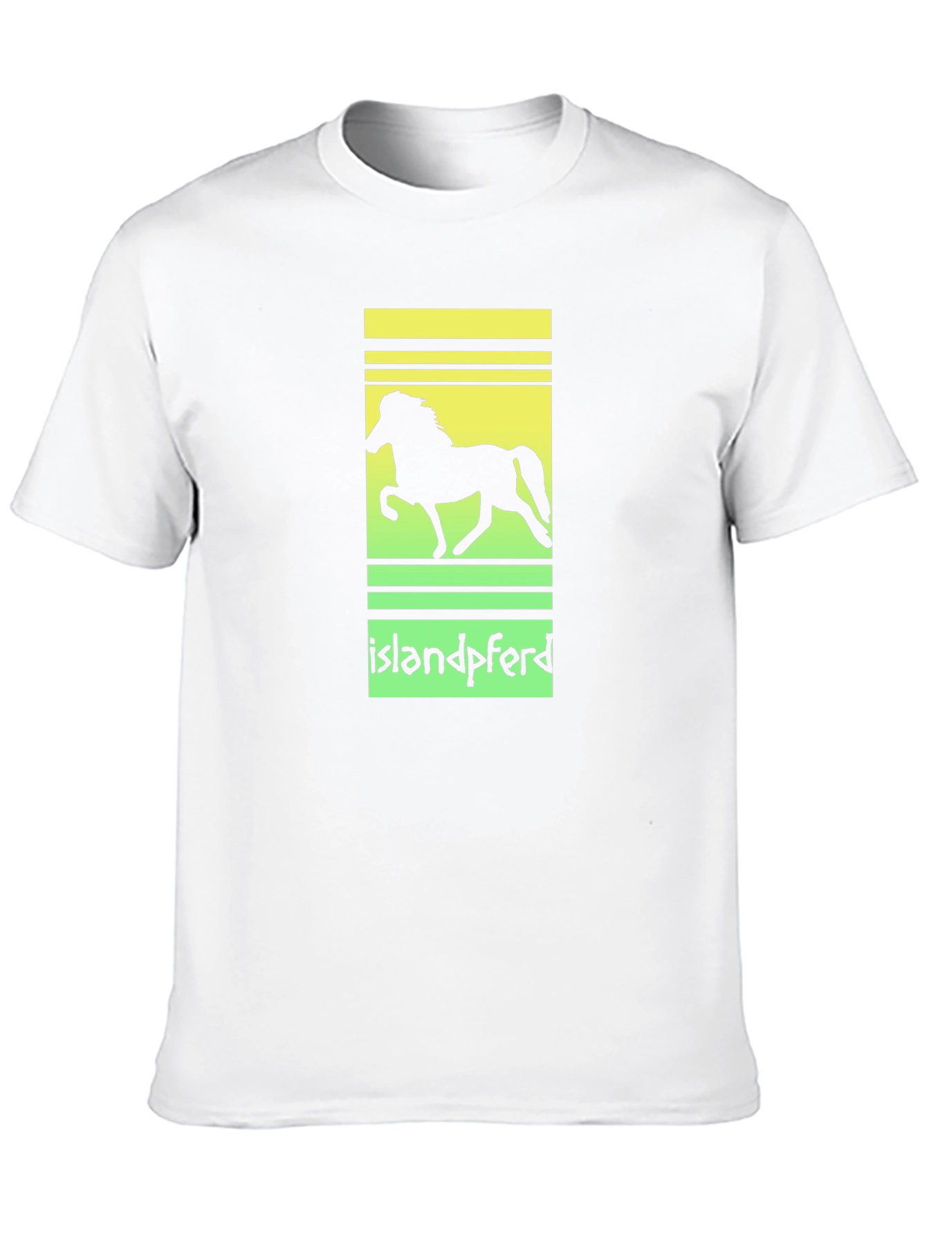 Islandpferd Horse Silhouette T-Shirt