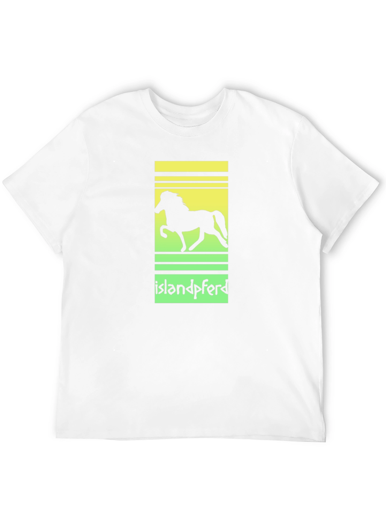 Islandpferd Horse Silhouette T-Shirt