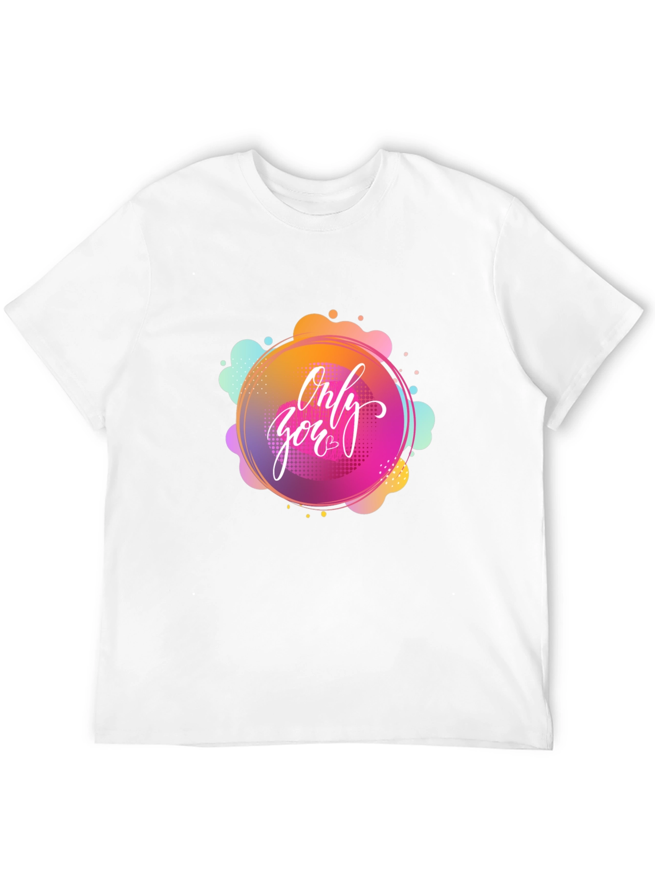 Only You Graphic Black T-Shirt