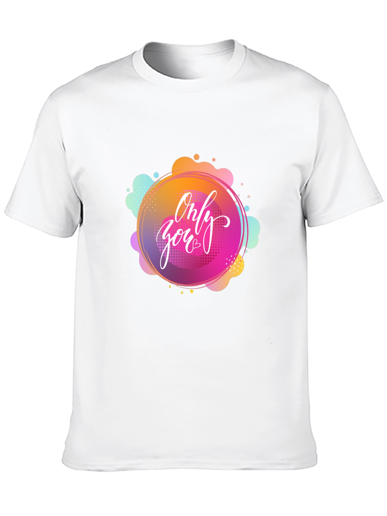 Only You Graphic Black T-Shirt