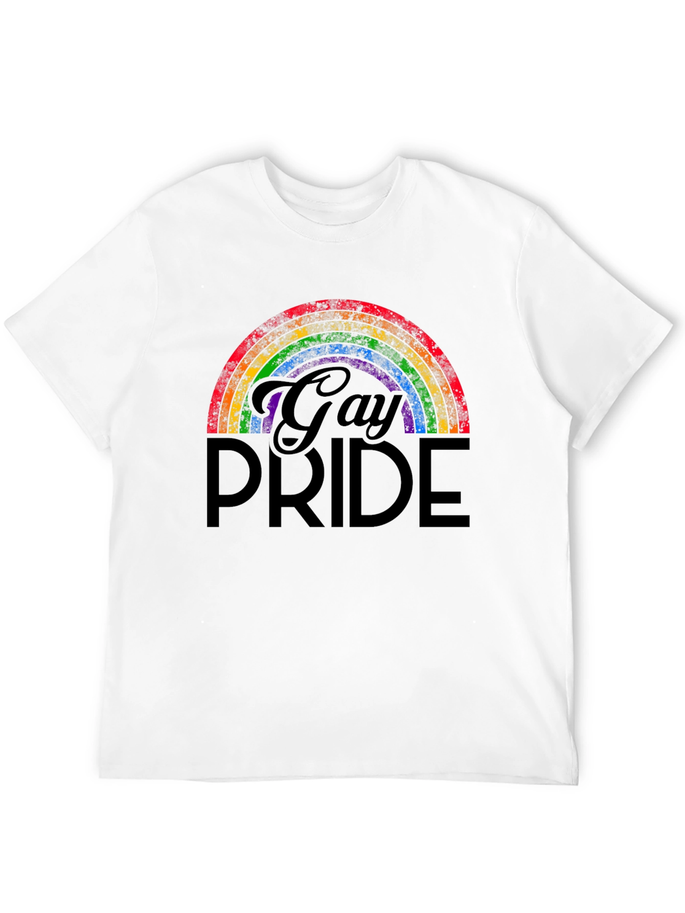 Gay Pride Rainbow T-Shirt - Unisex Adult