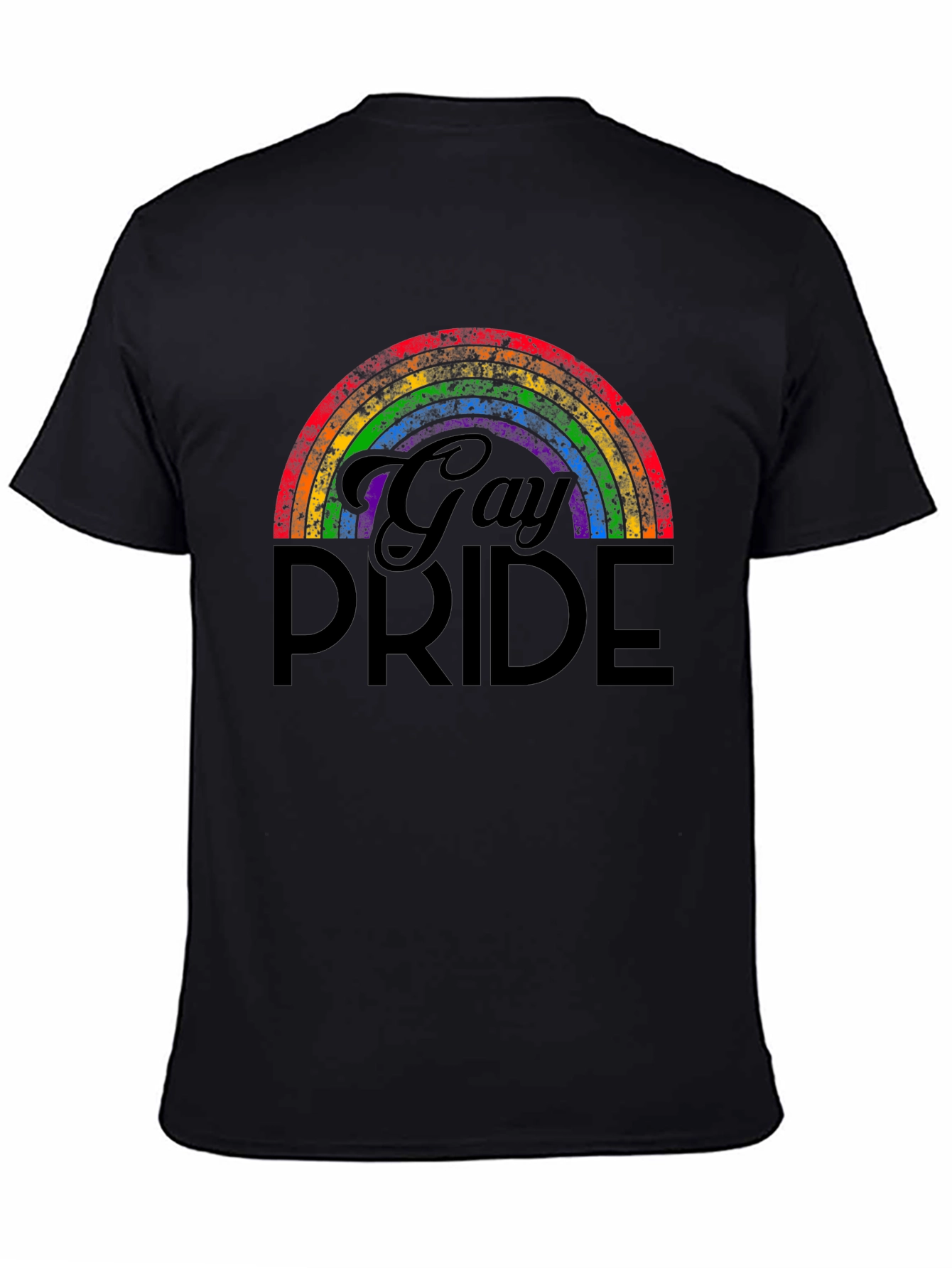 Gay Pride Rainbow T-Shirt - Unisex Adult