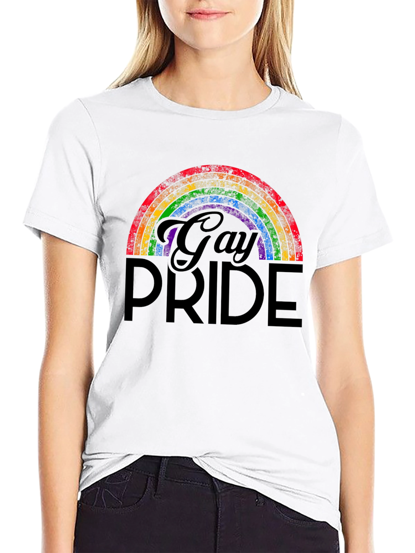 Gay Pride Rainbow T-Shirt - Unisex Adult