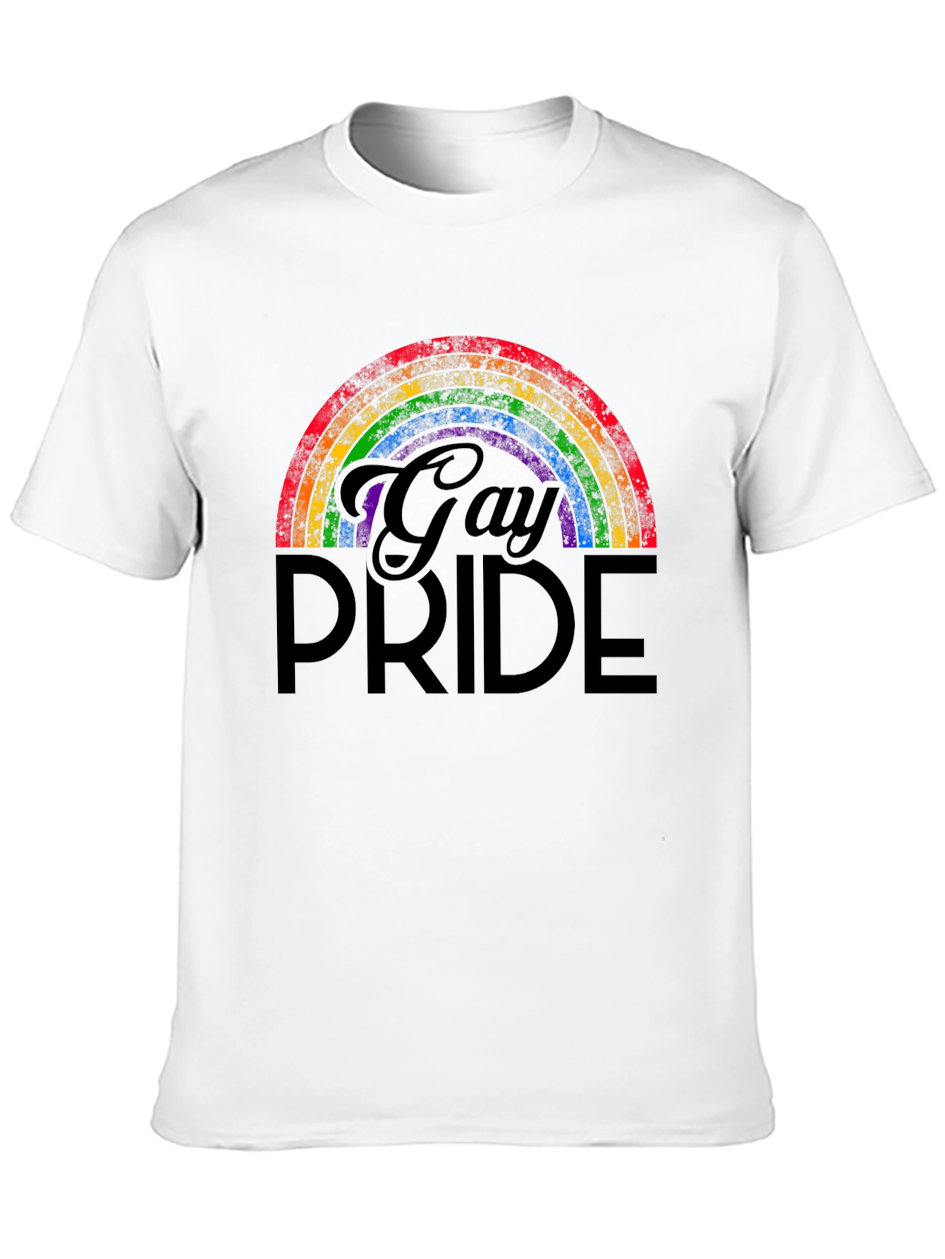 Gay Pride Rainbow T-Shirt - Unisex Adult