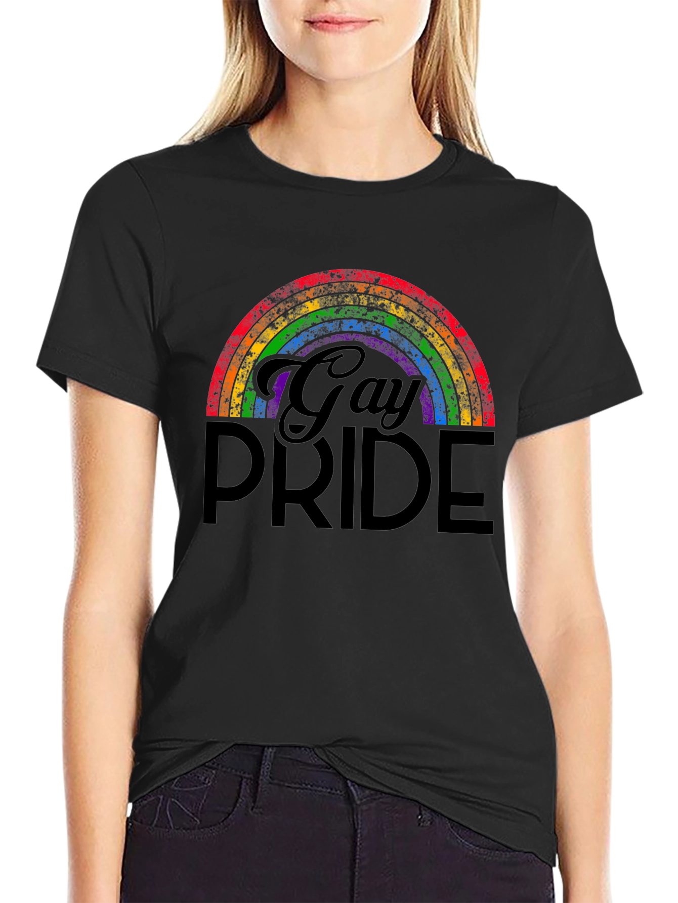 Gay Pride Rainbow T-Shirt - Unisex Adult