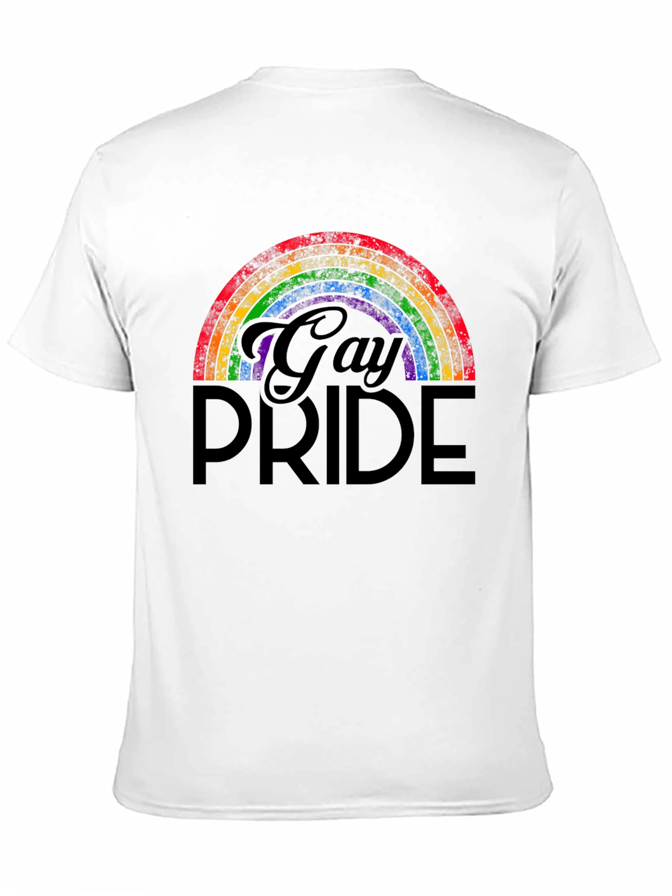 Gay Pride Rainbow T-Shirt - Unisex Adult