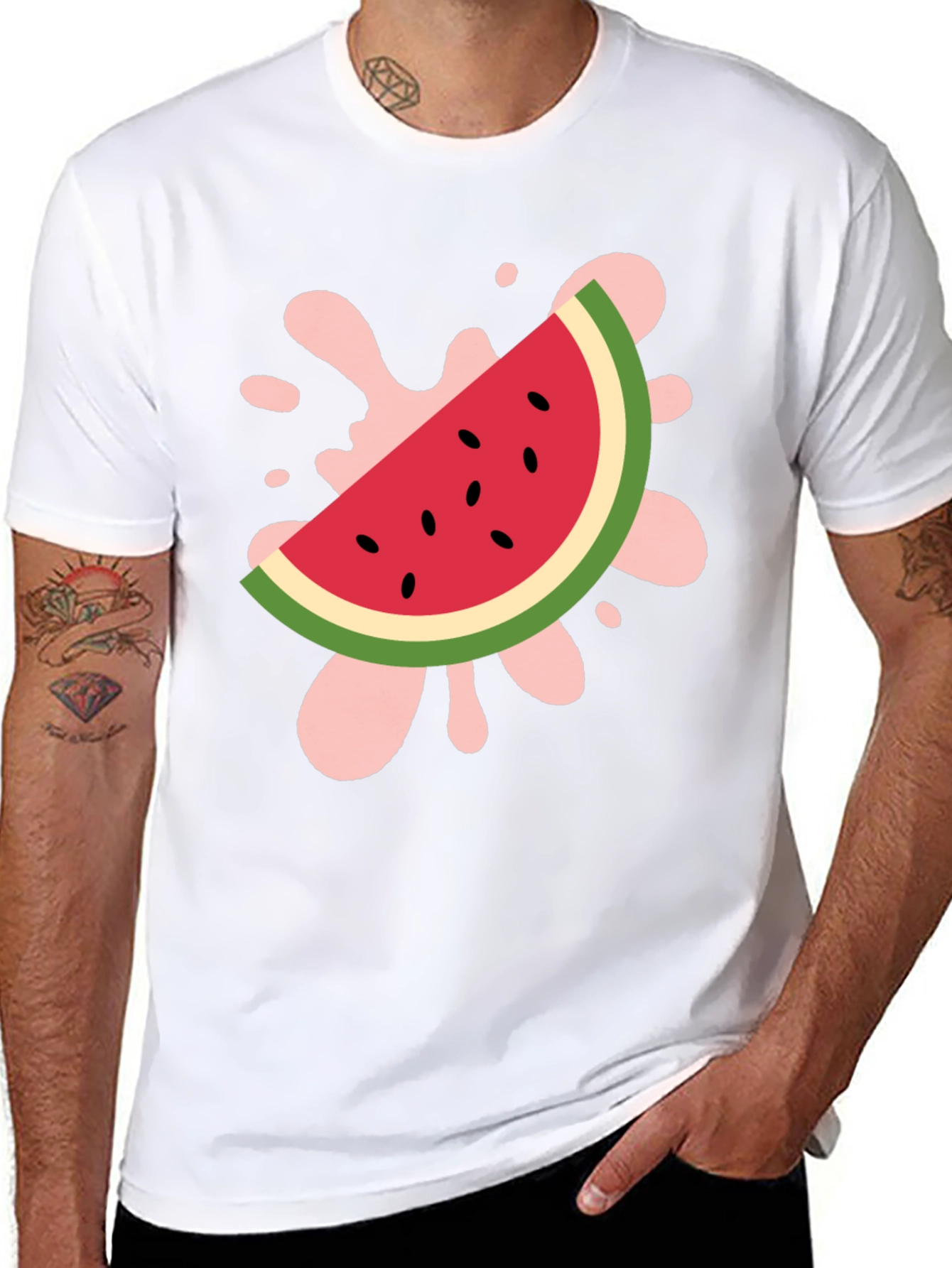 Watermelon Splash Graphic Tee
