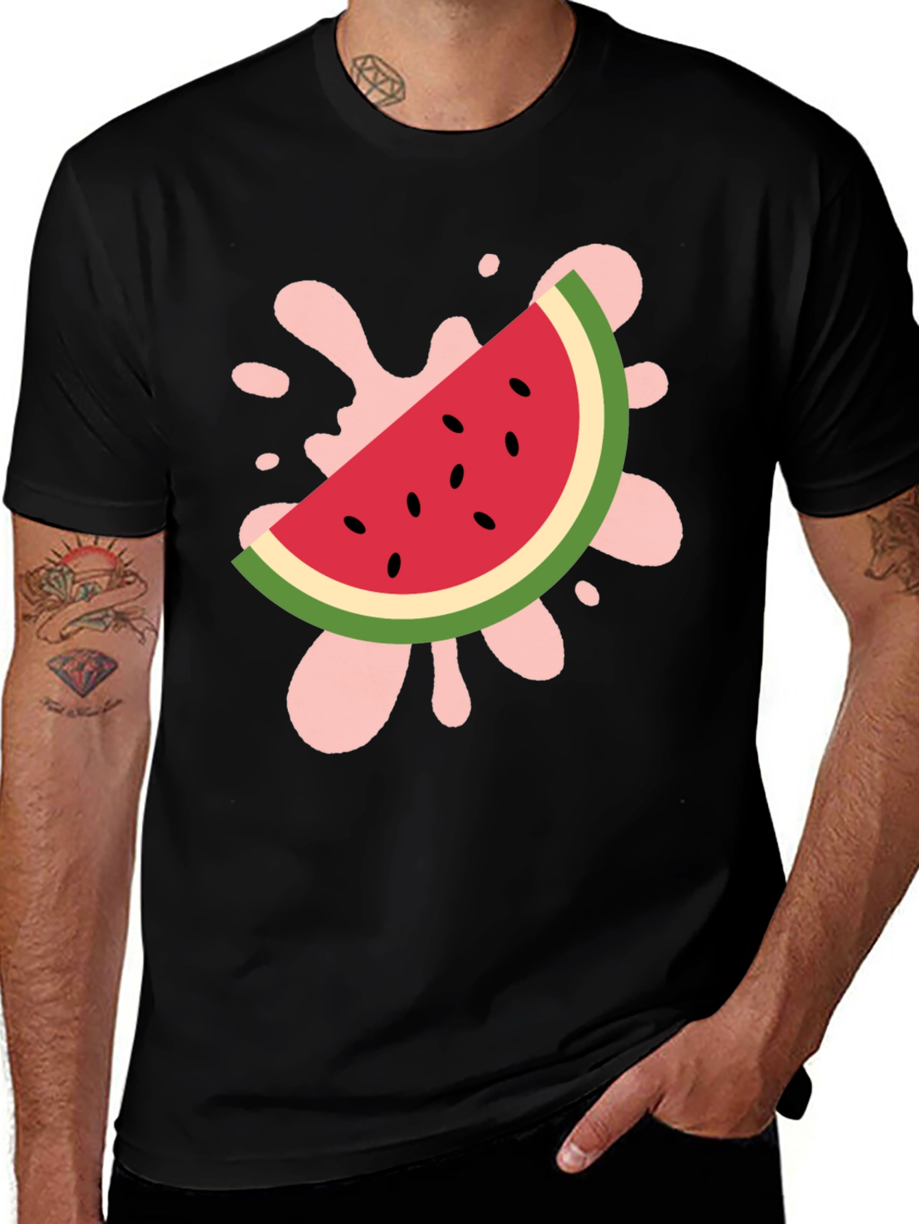 Watermelon Splash Graphic Tee
