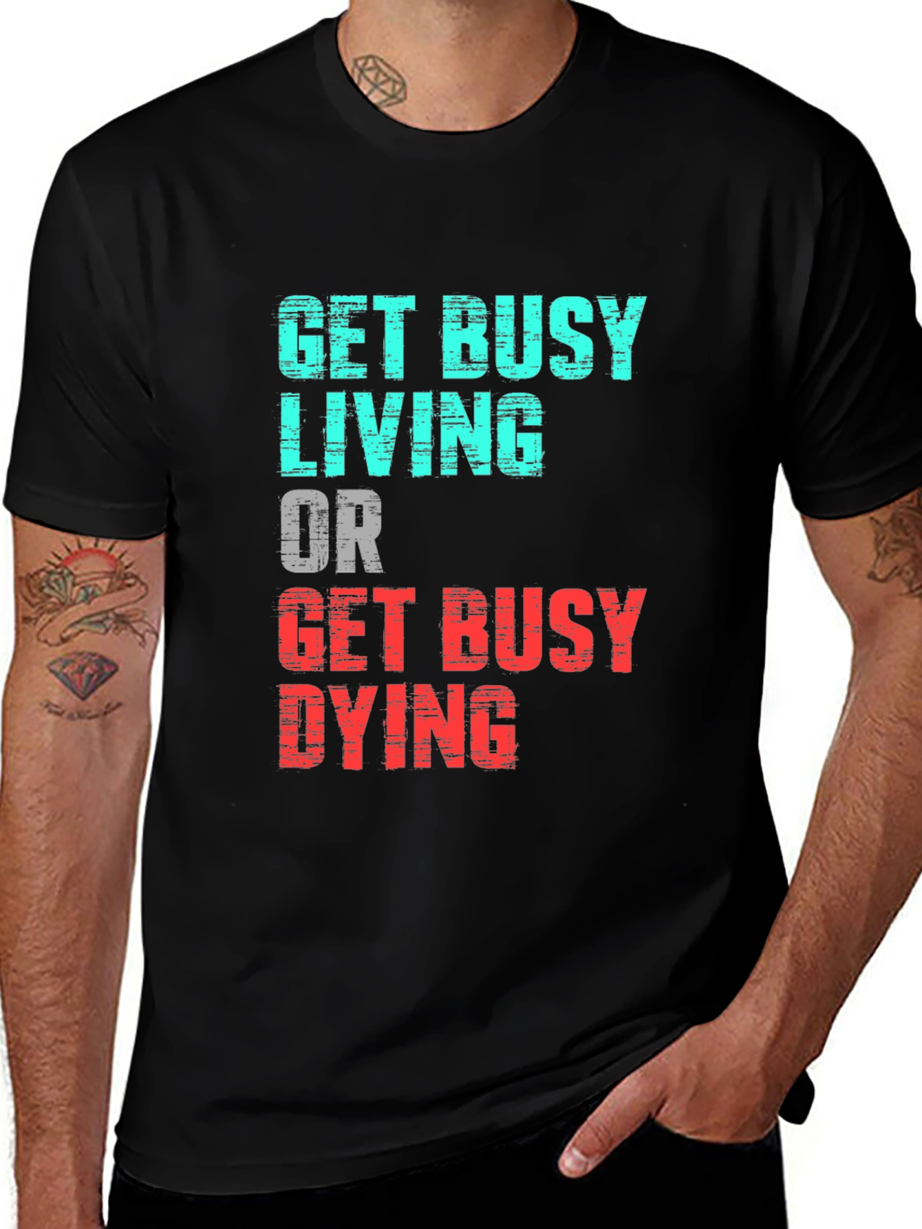 Get Busy Living Graphic Tee