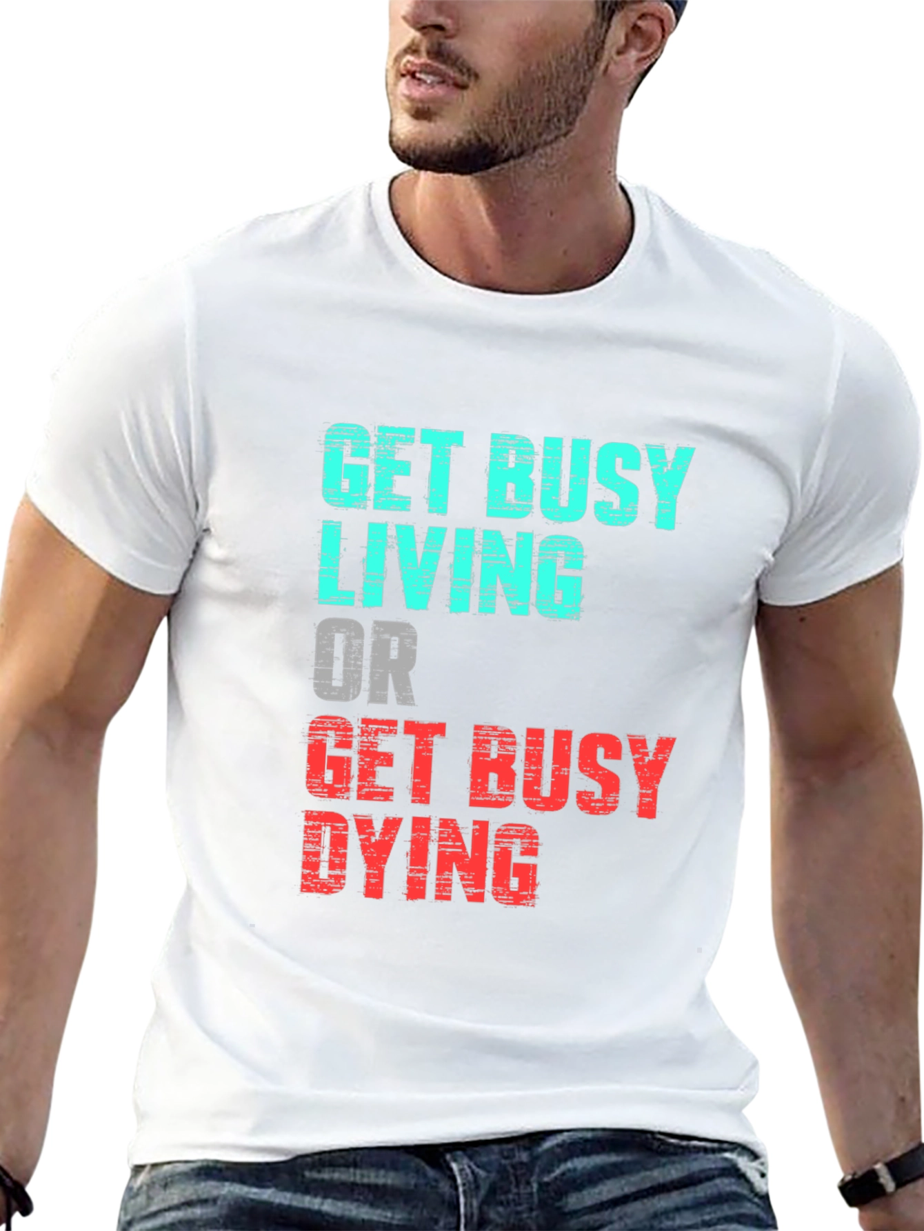 Get Busy Living Graphic Tee
