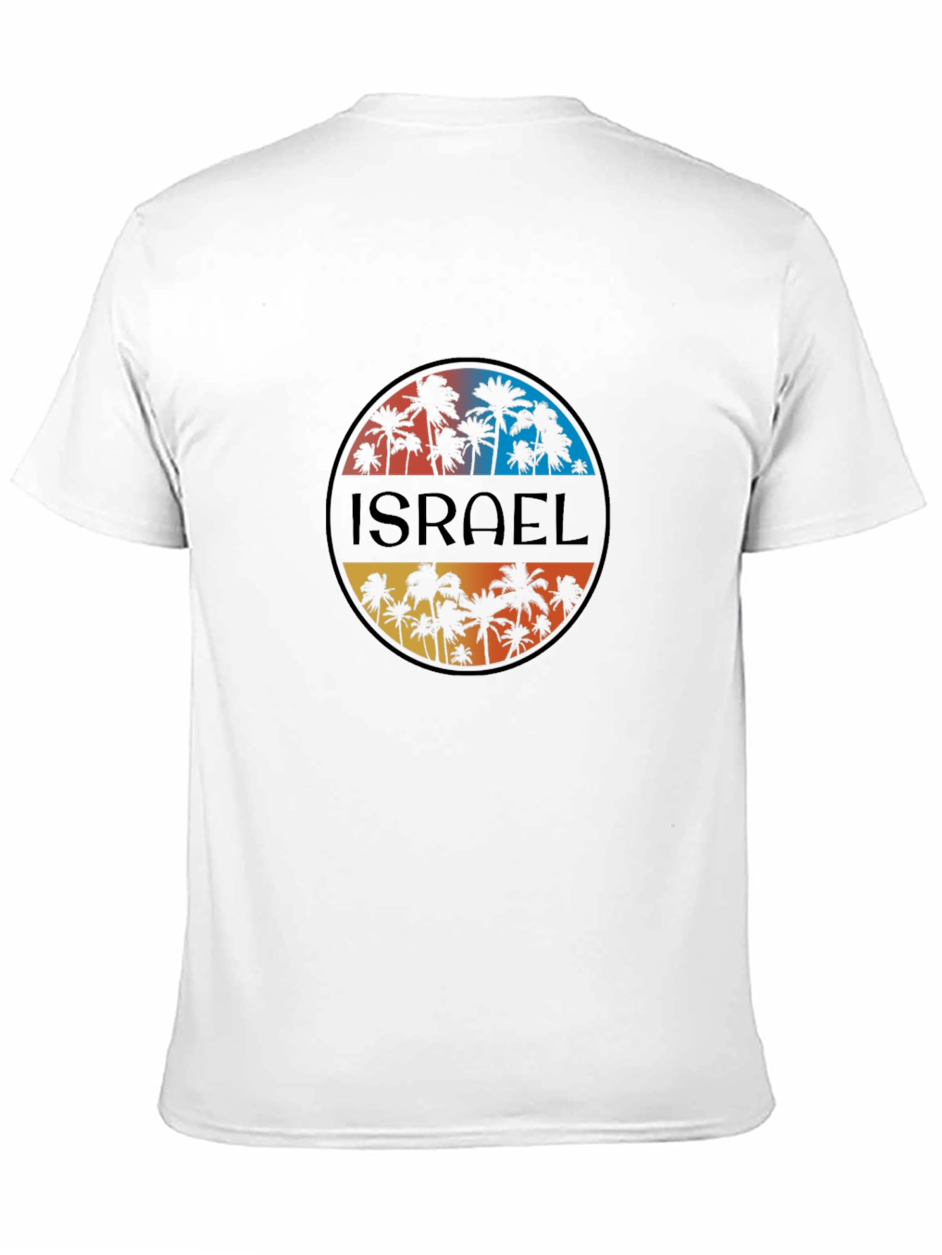 Israel Palm Tree Graphic T-Shirt