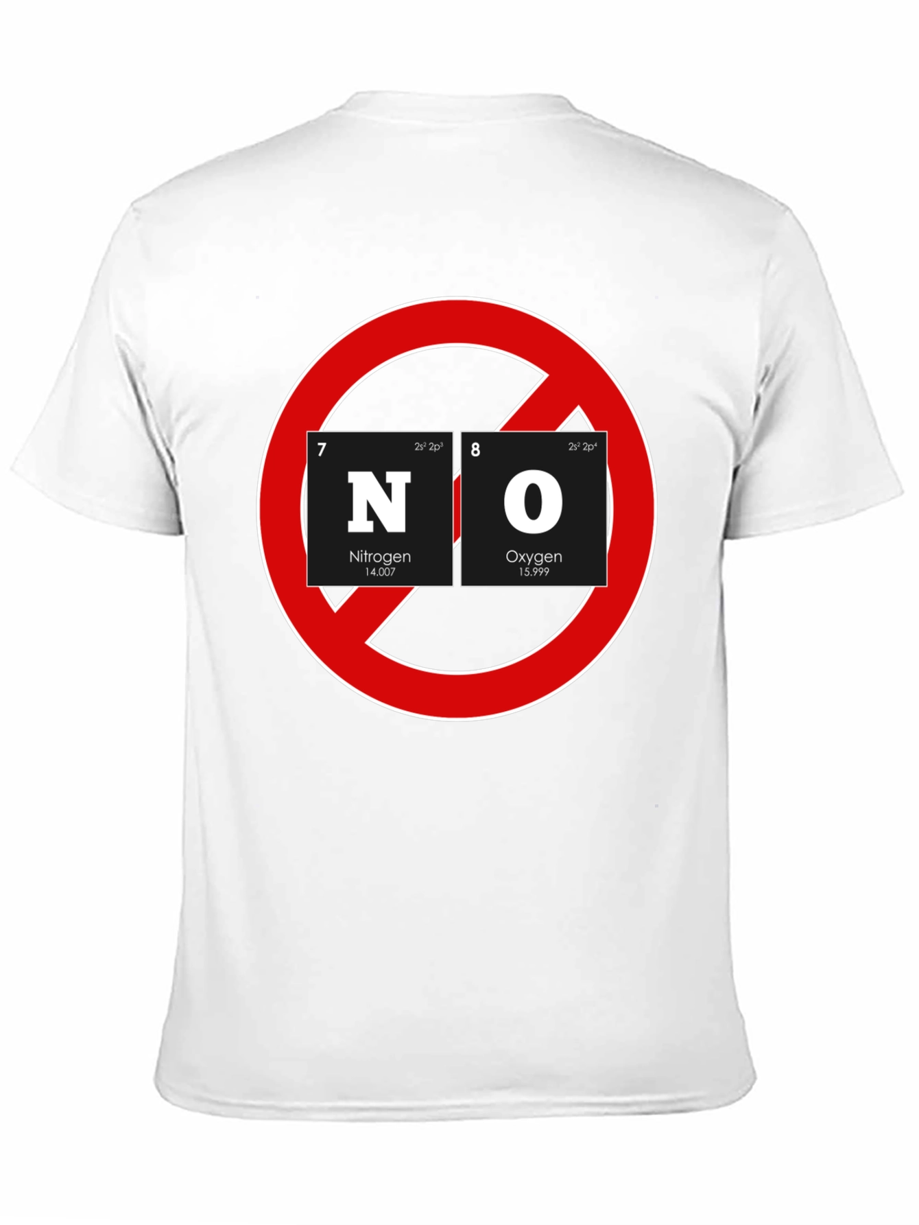 NO Chemistry T-Shirt - Science Geek Tee