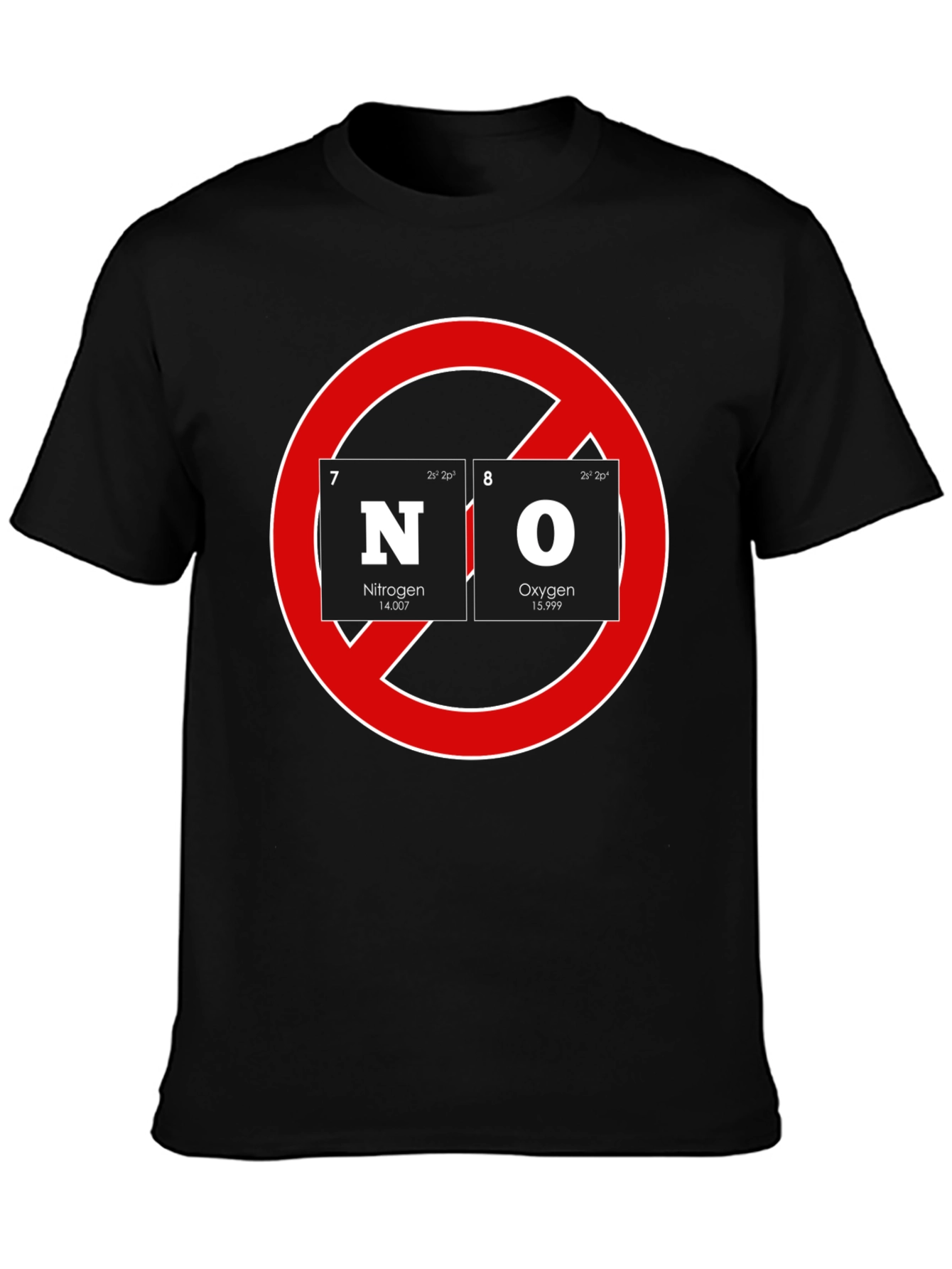 NO Chemistry T-Shirt - Science Geek Tee