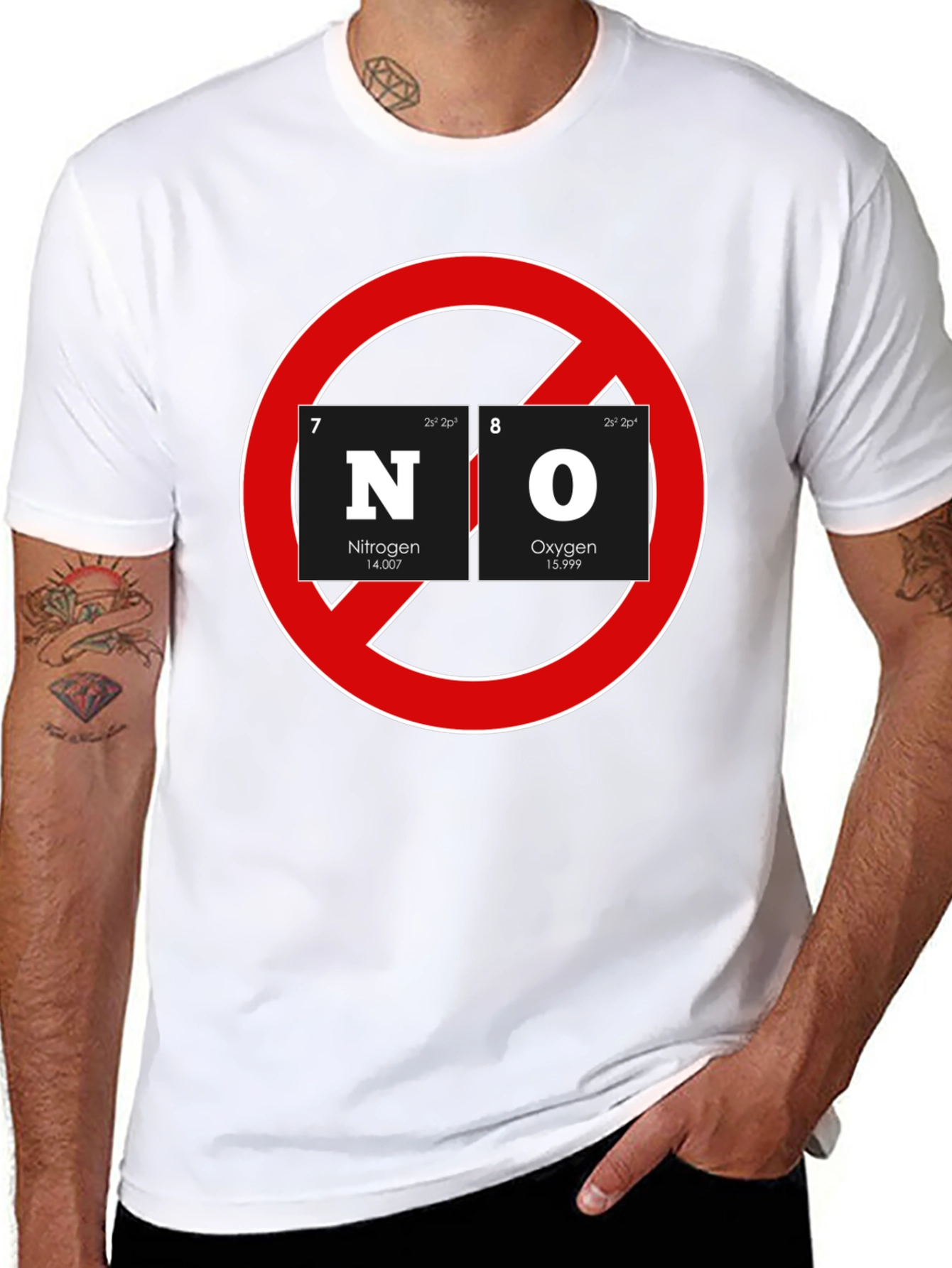 NO Chemistry T-Shirt - Science Geek Tee