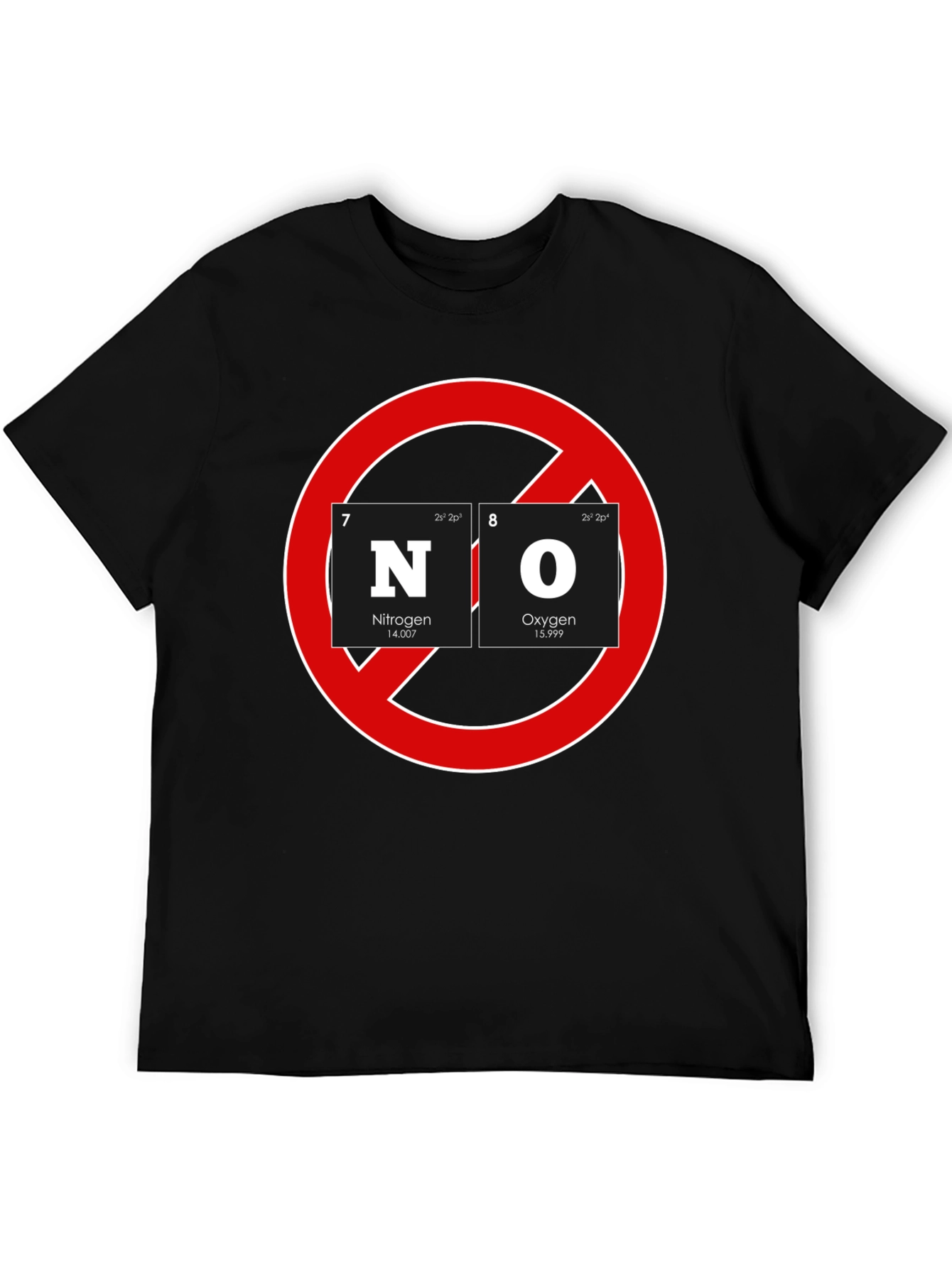 NO Chemistry T-Shirt - Science Geek Tee