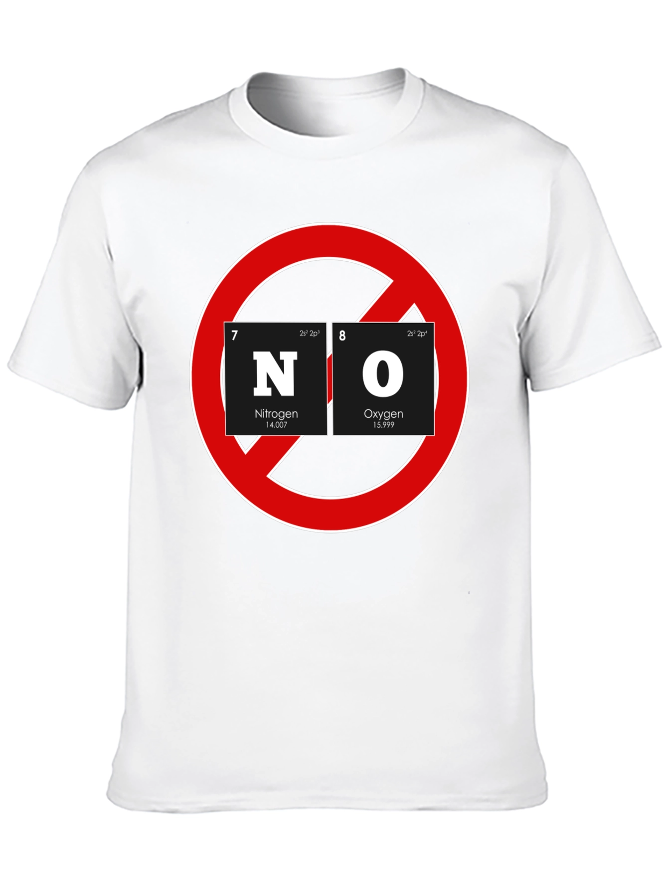 NO Chemistry T-Shirt - Science Geek Tee