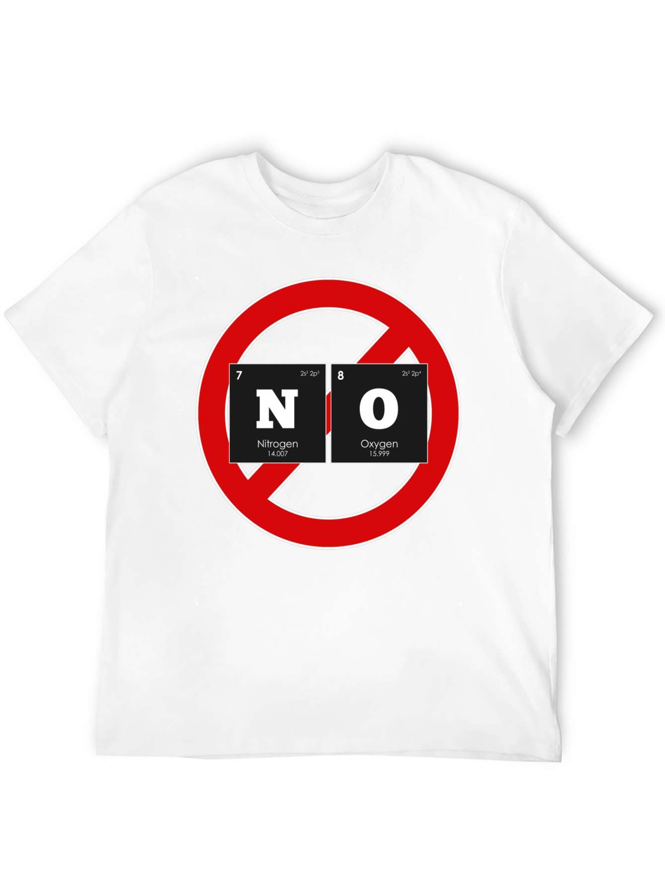 NO Chemistry T-Shirt - Science Geek Tee