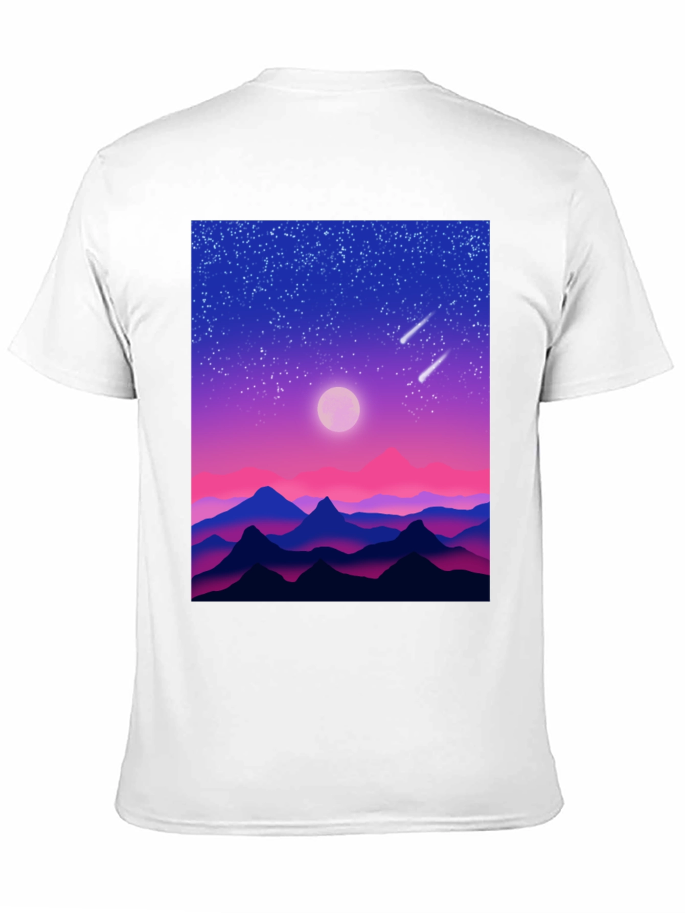 Nightscape Graphic Tee - Stylish Comfort