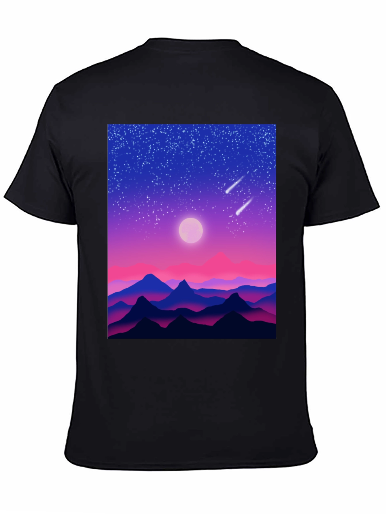 Nightscape Graphic Tee - Stylish Comfort
