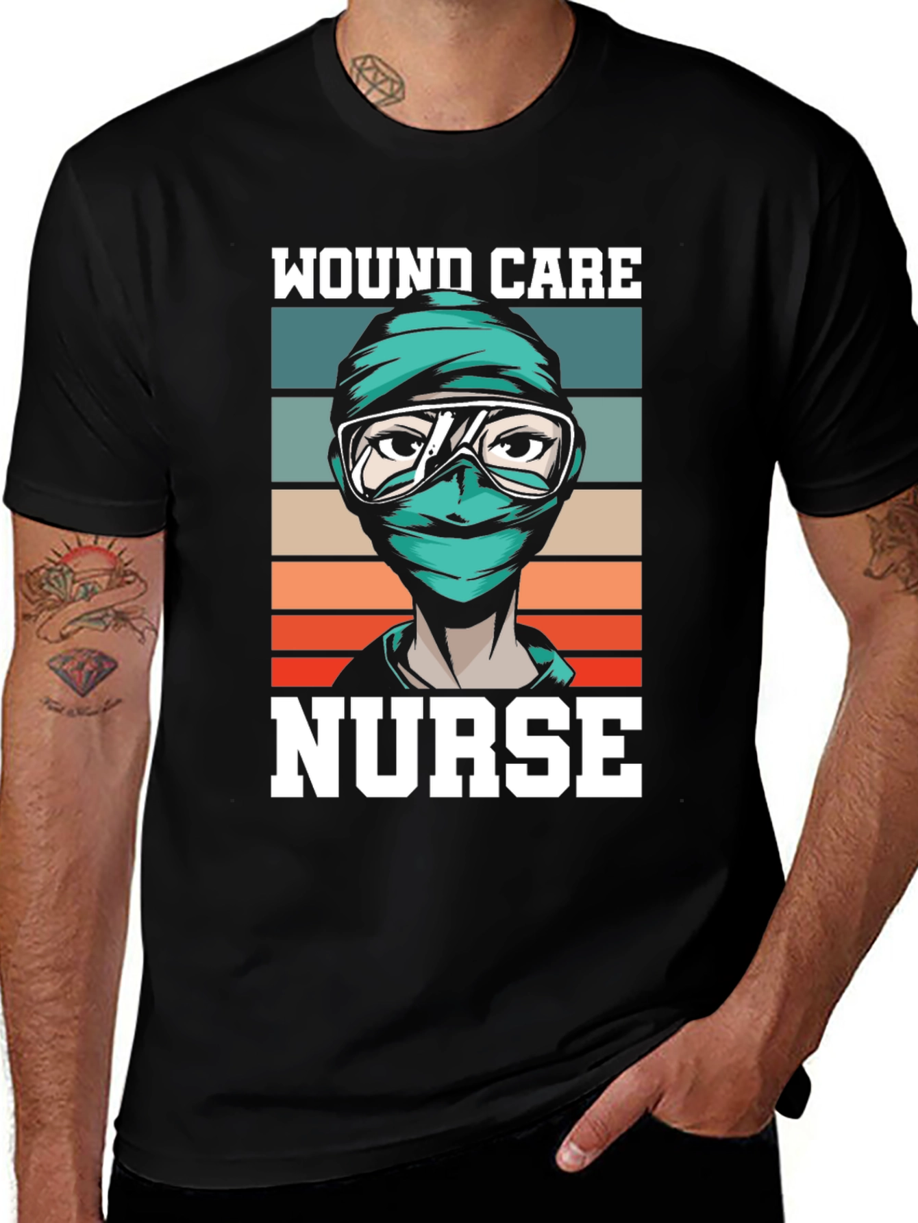 Wound Care Nurse Graphic T-Shirt