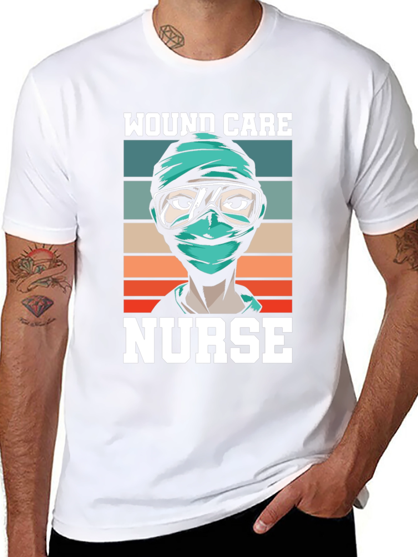 Wound Care Nurse Graphic T-Shirt