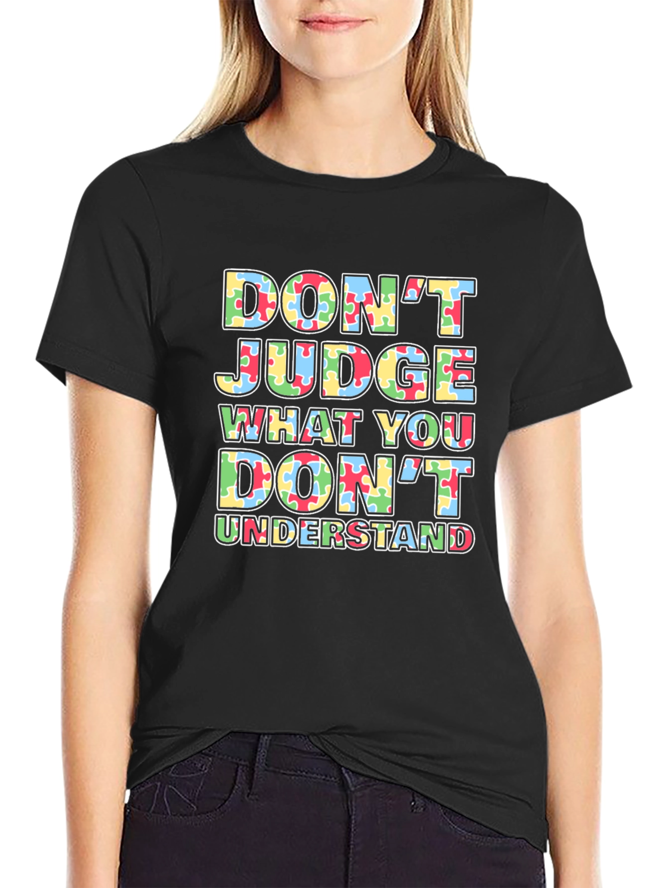 Autism Awareness Puzzle Piece T-Shirt