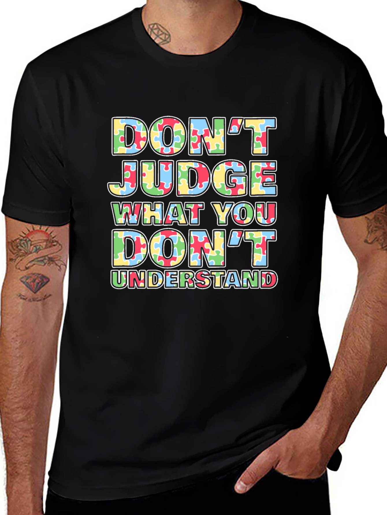 Autism Awareness Puzzle Piece T-Shirt