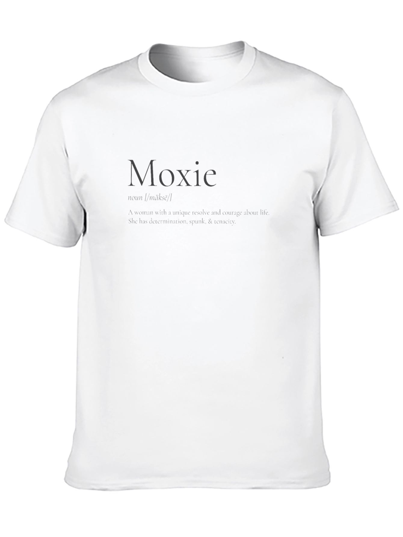 Moxie Definition Black T-Shirt