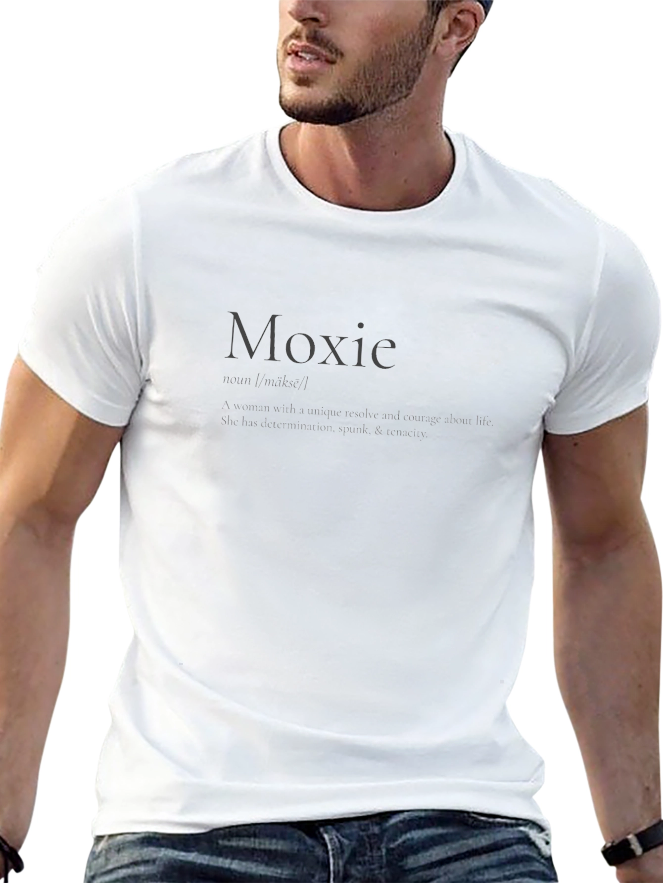 Moxie Definition Black T-Shirt