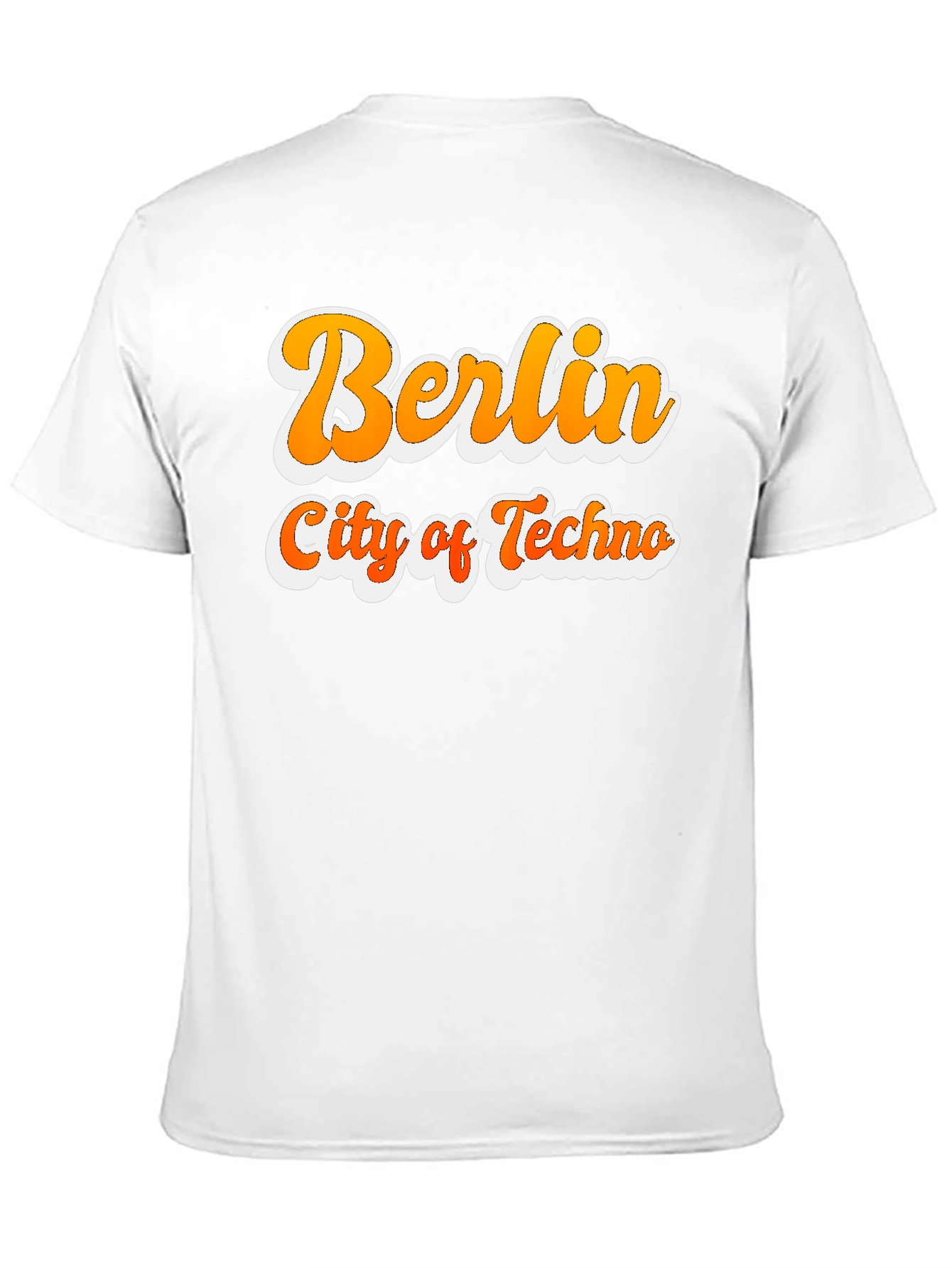 Berlin City of Techno Graphic T-Shirt - Black