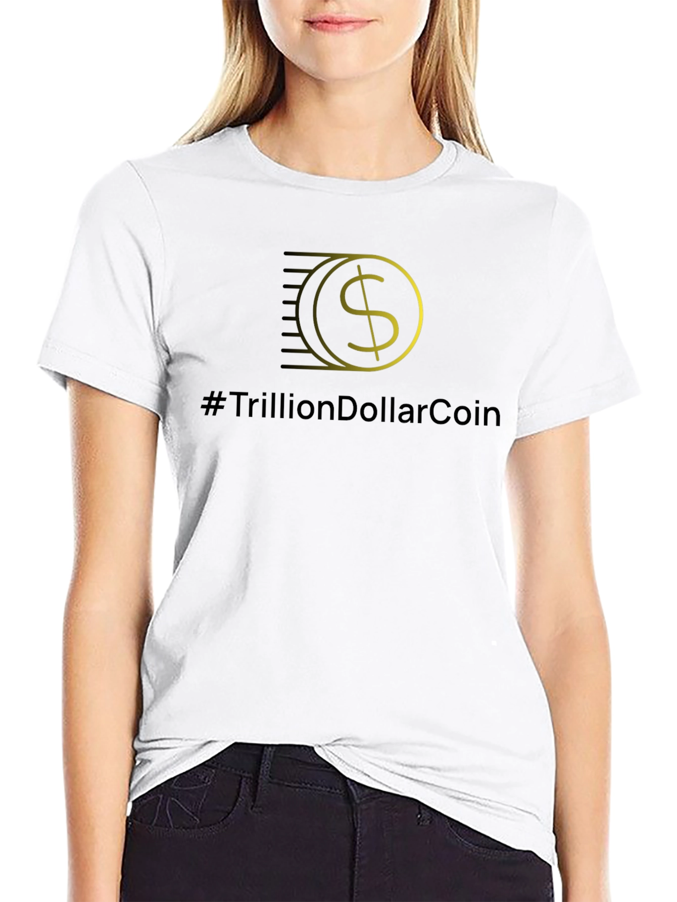 TrillionDollarCoin Black T-Shirt