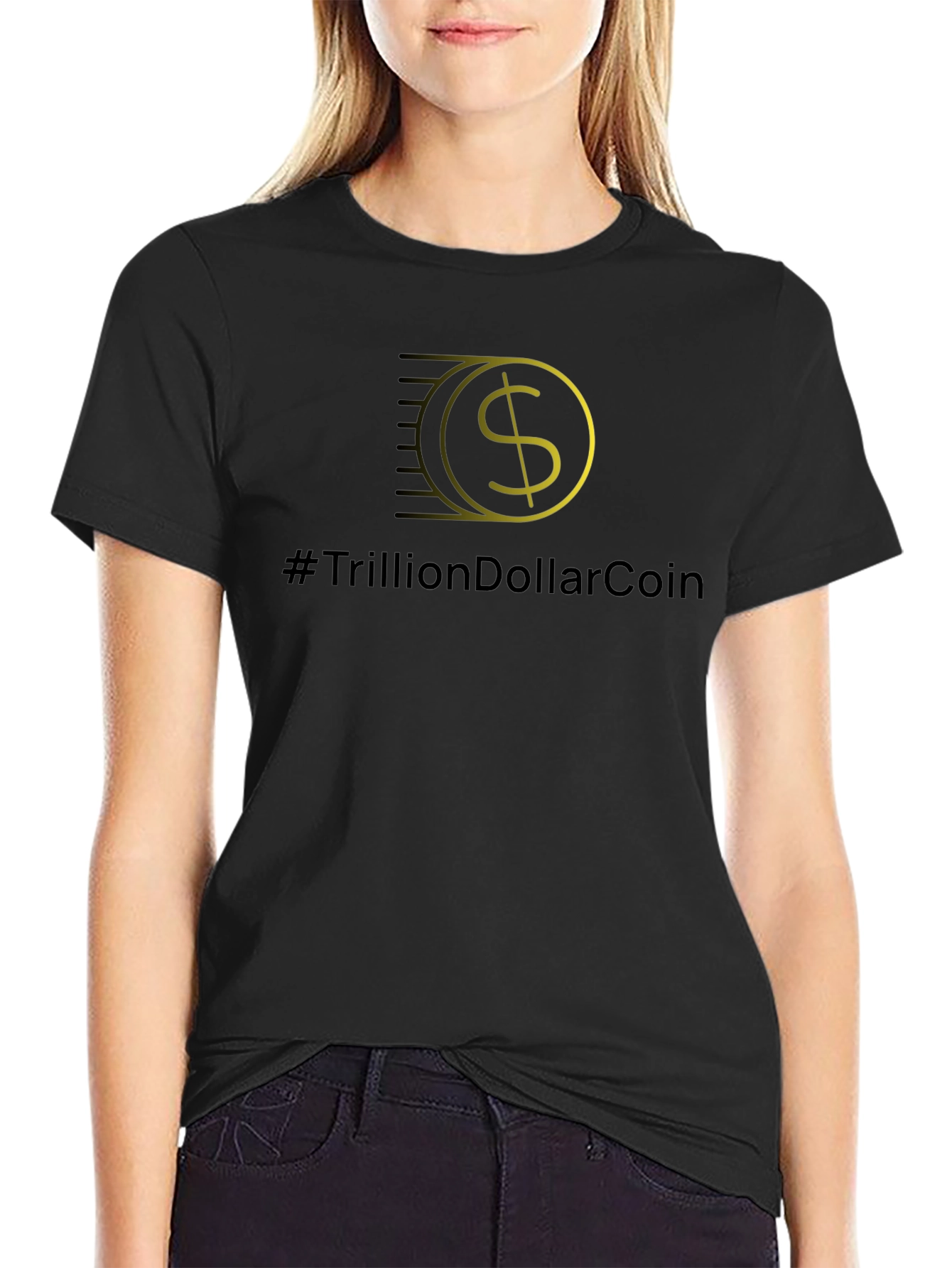TrillionDollarCoin Black T-Shirt
