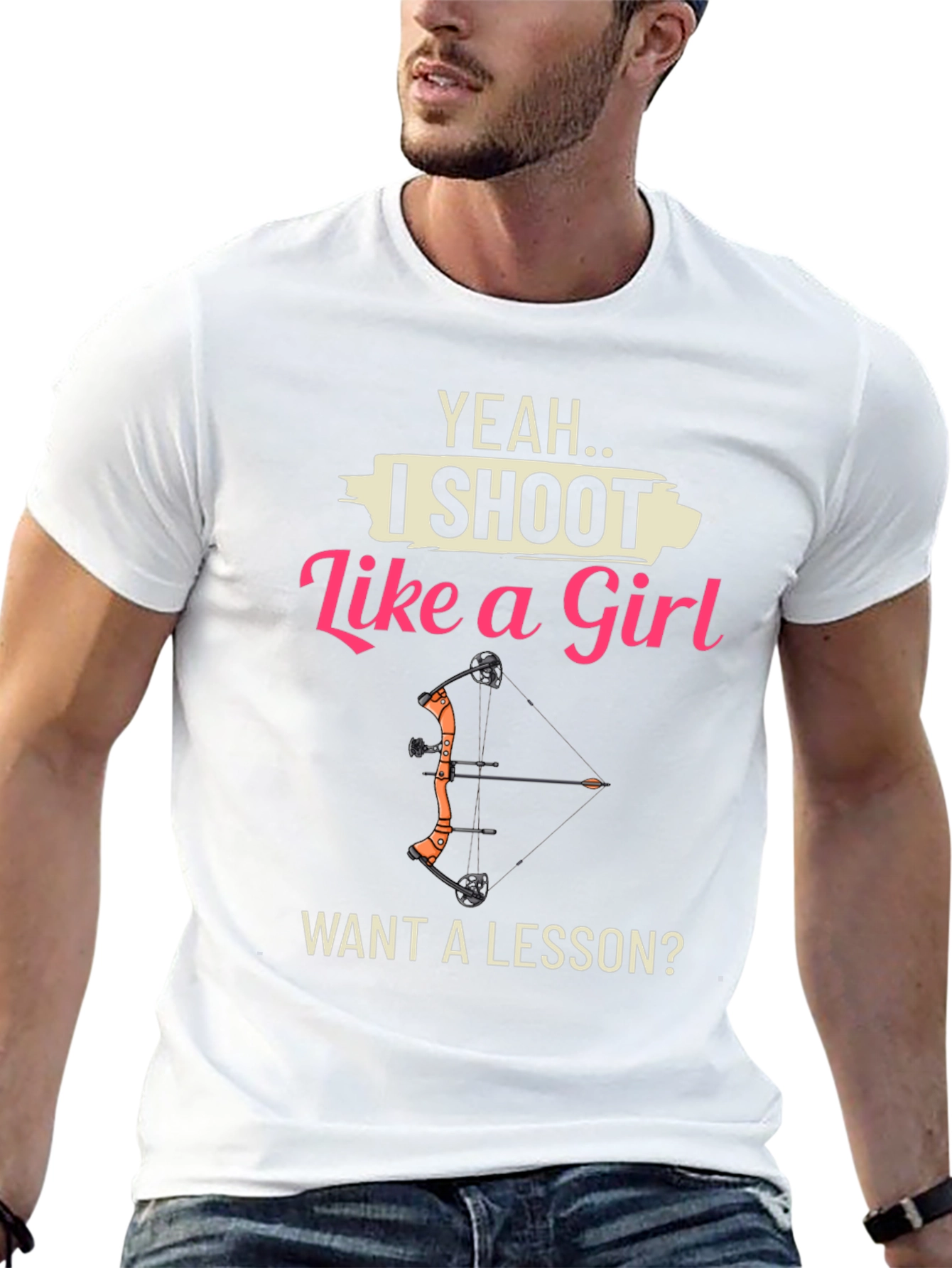 I Shoot Like a Girl T-Shirt - Archery Gift