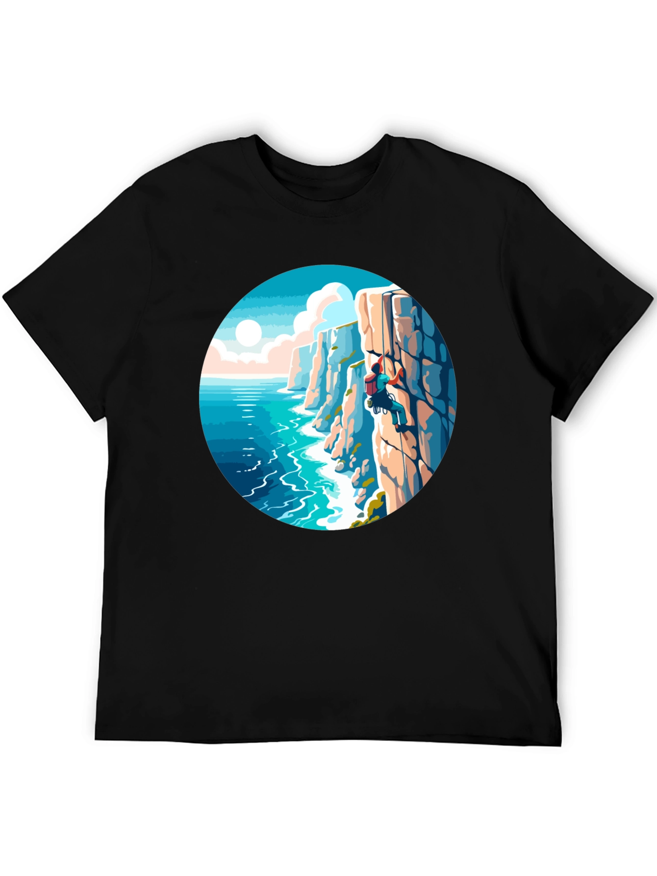 Climbing Coastline Graphic Tee