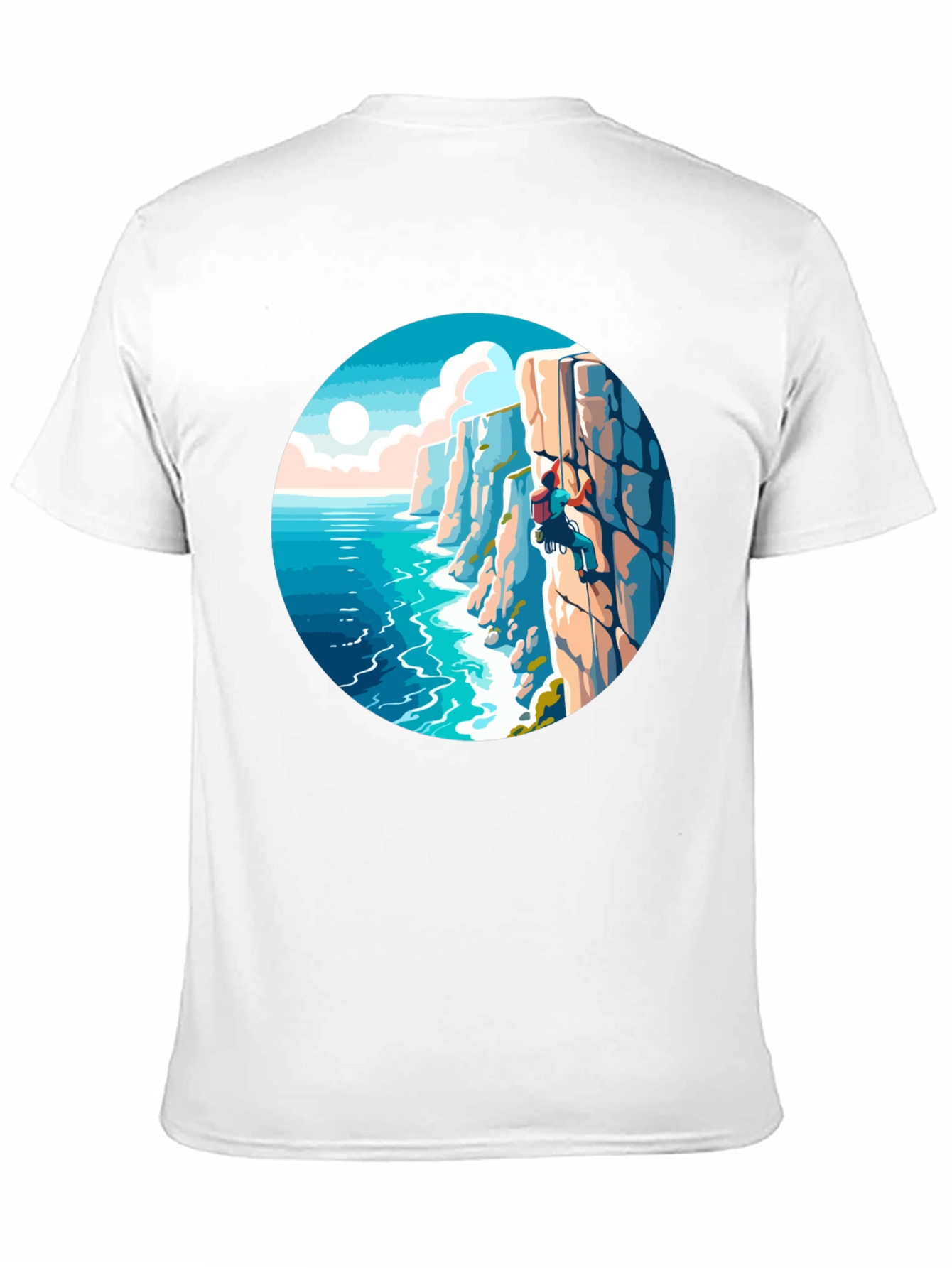 Climbing Coastline Graphic Tee