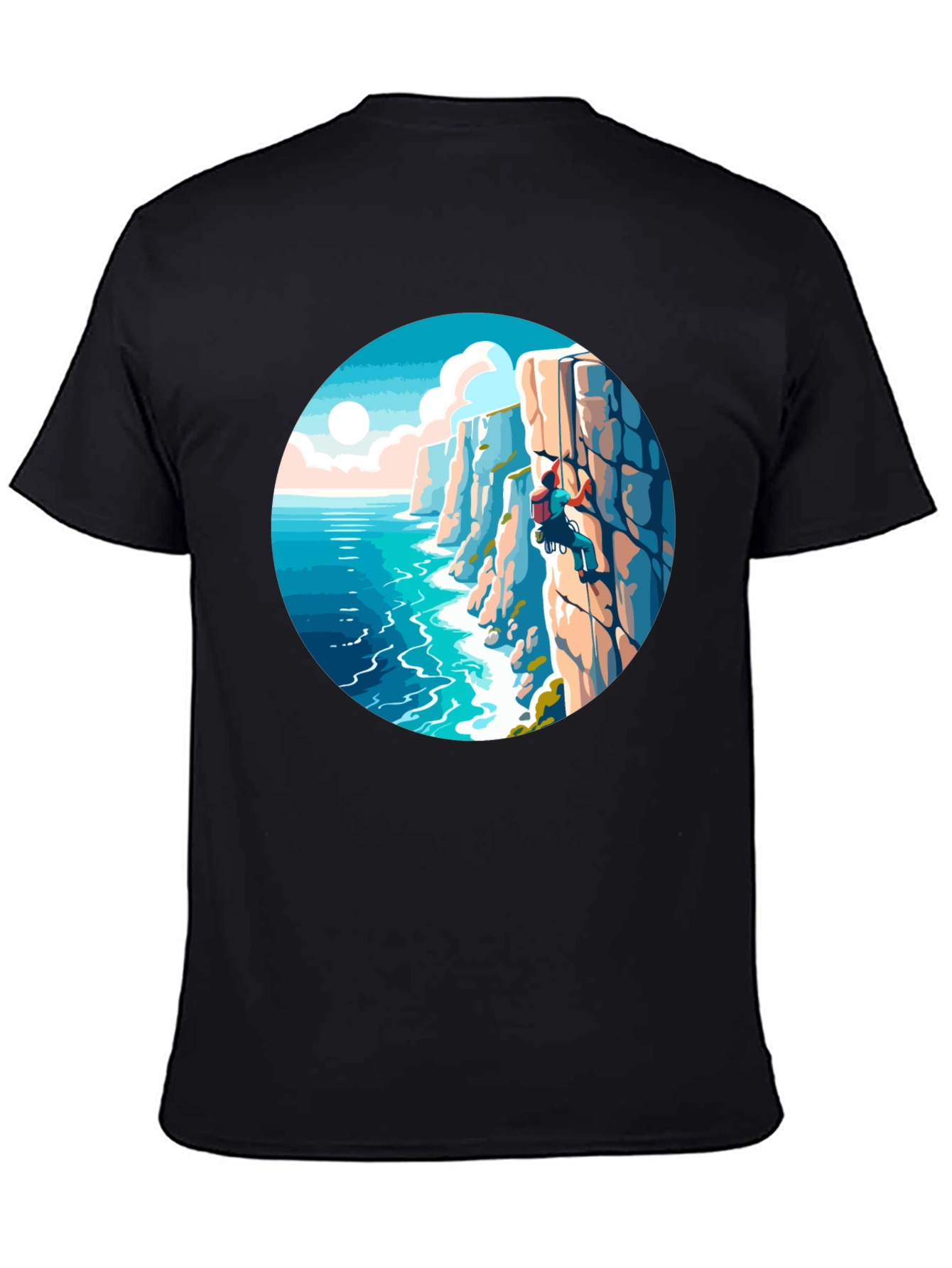 Climbing Coastline Graphic Tee