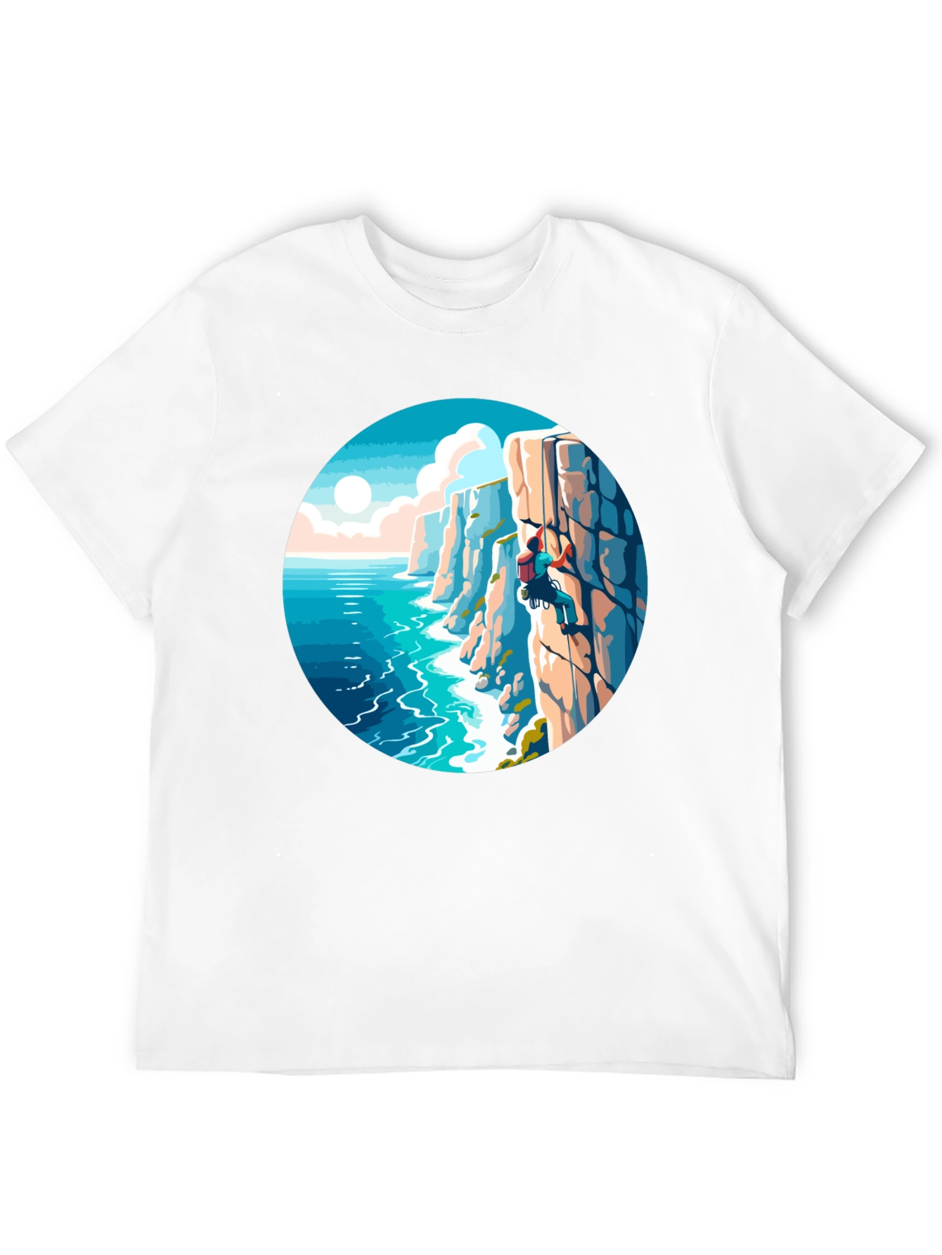 Climbing Coastline Graphic Tee