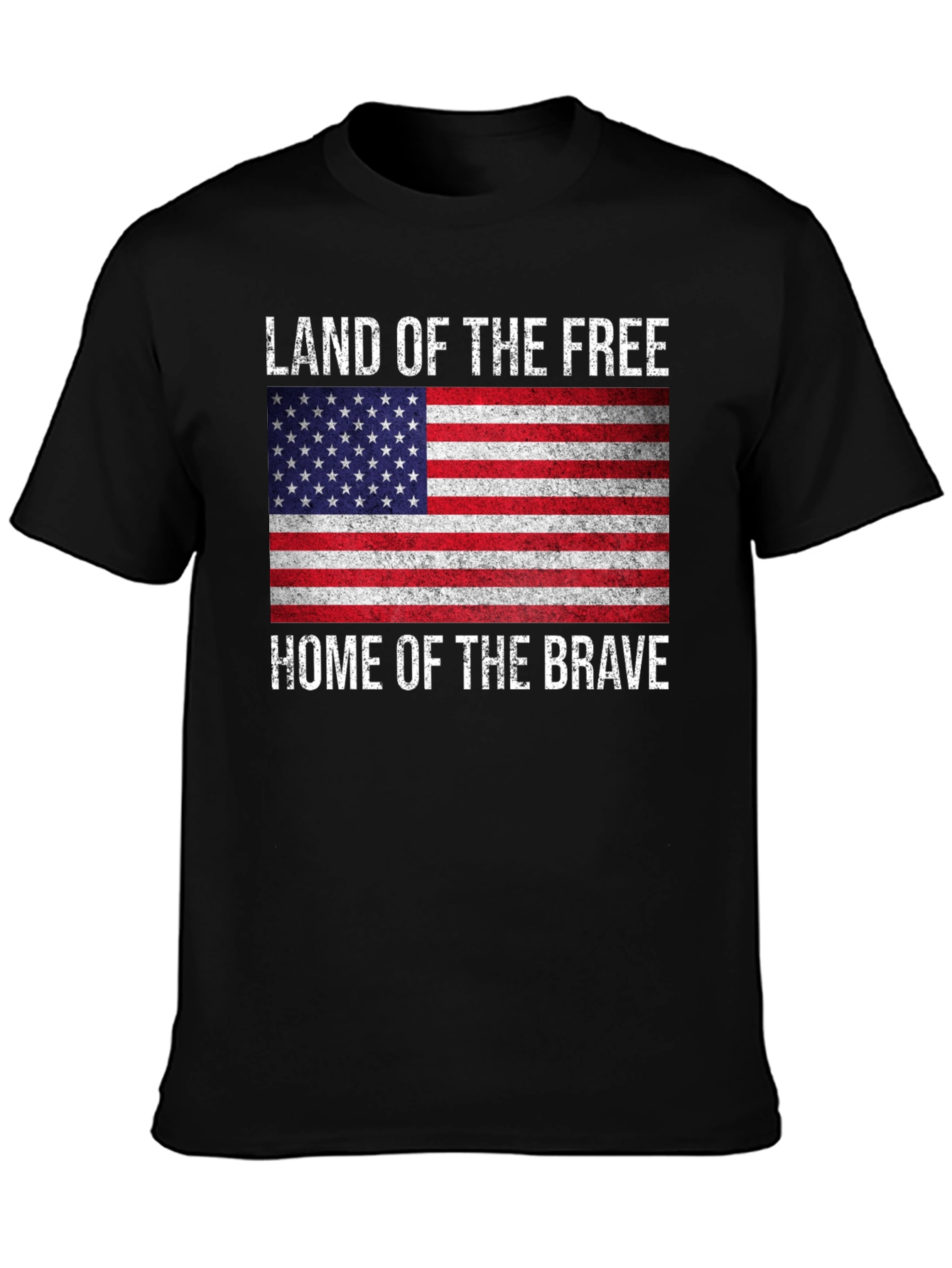 Land of the Free American Flag Patriotic T-Shirt