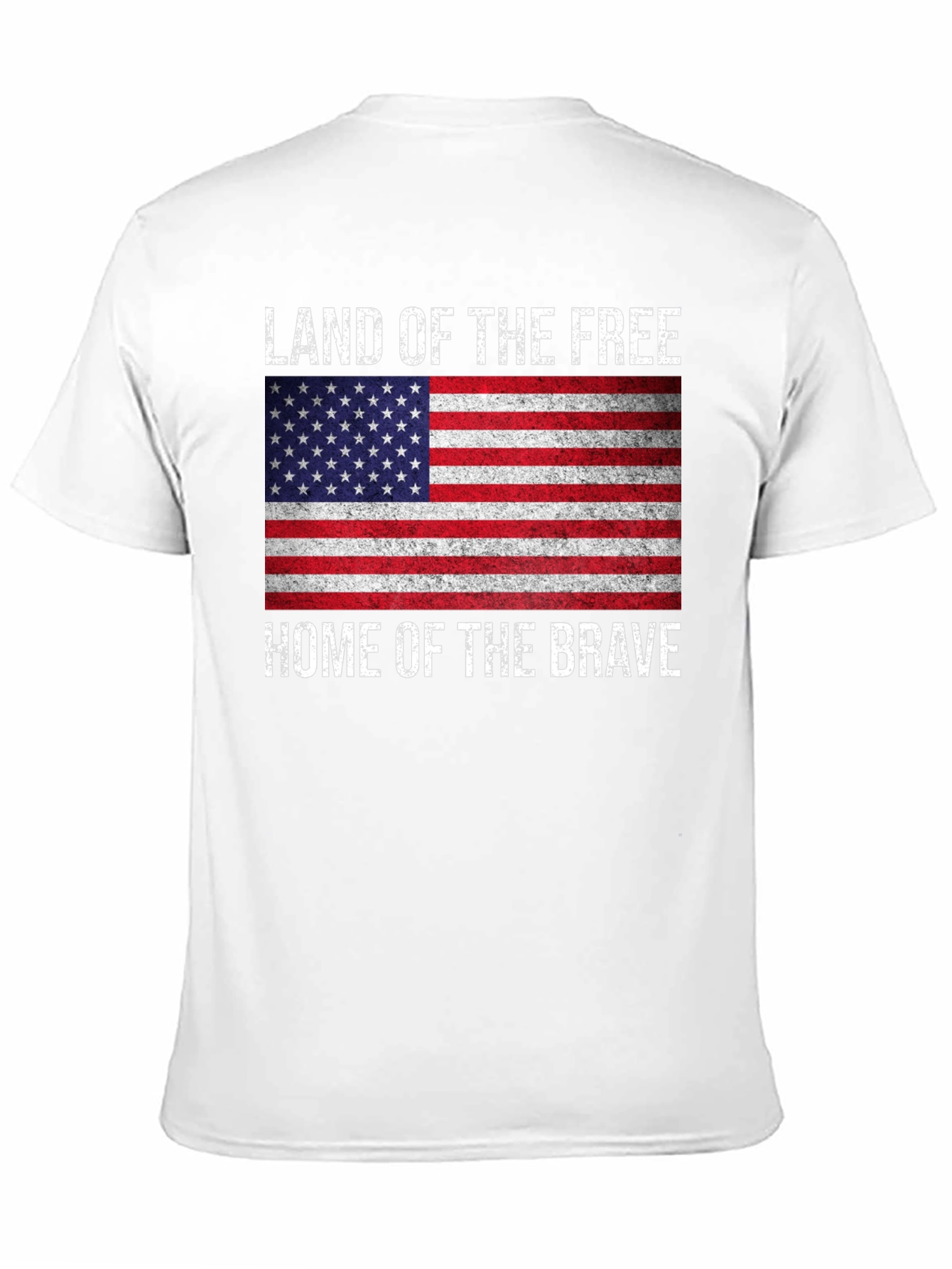 Land of the Free American Flag Patriotic T-Shirt