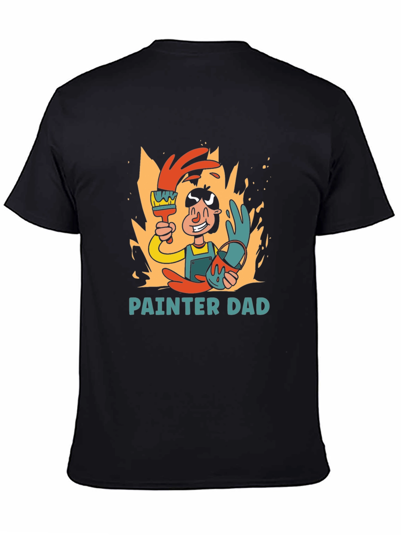 Painter Dad Graphic T-Shirt