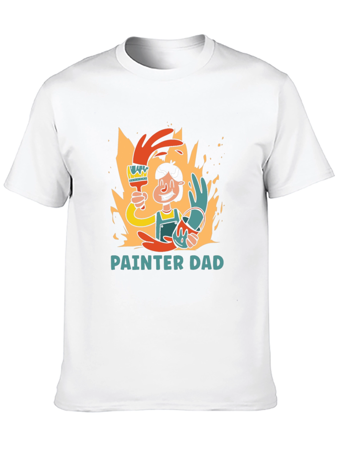 Painter Dad Graphic T-Shirt