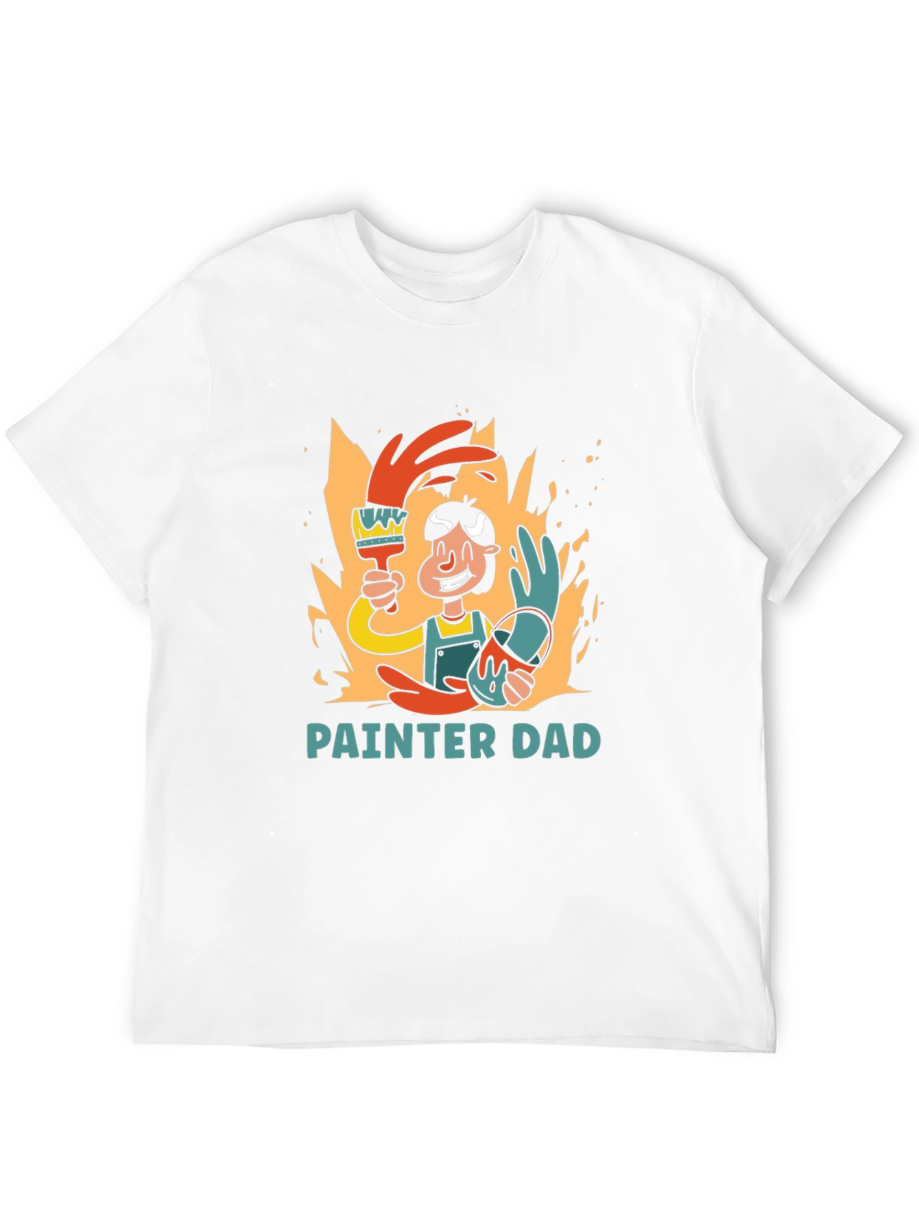 Painter Dad Graphic T-Shirt