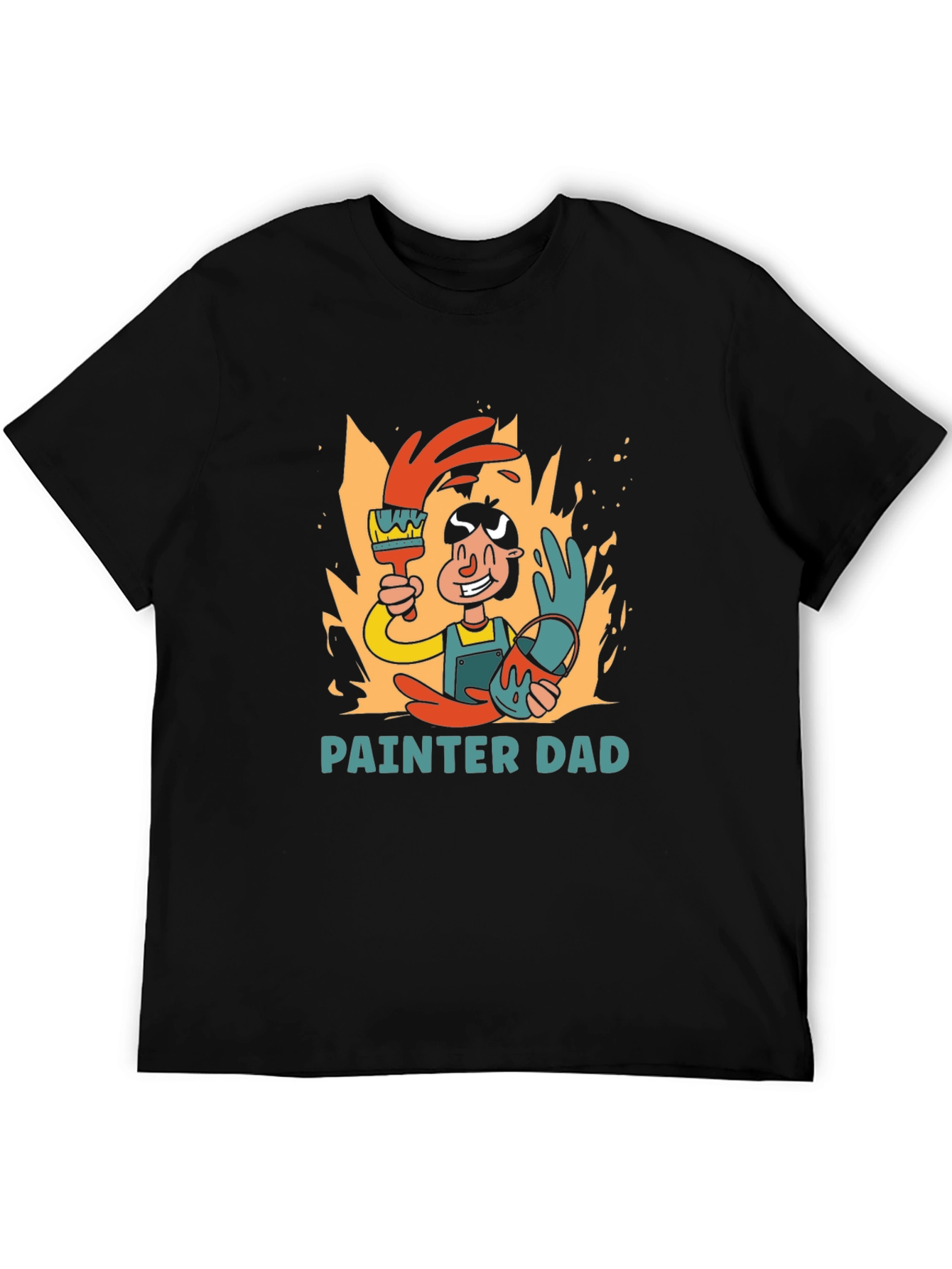 Painter Dad Graphic T-Shirt