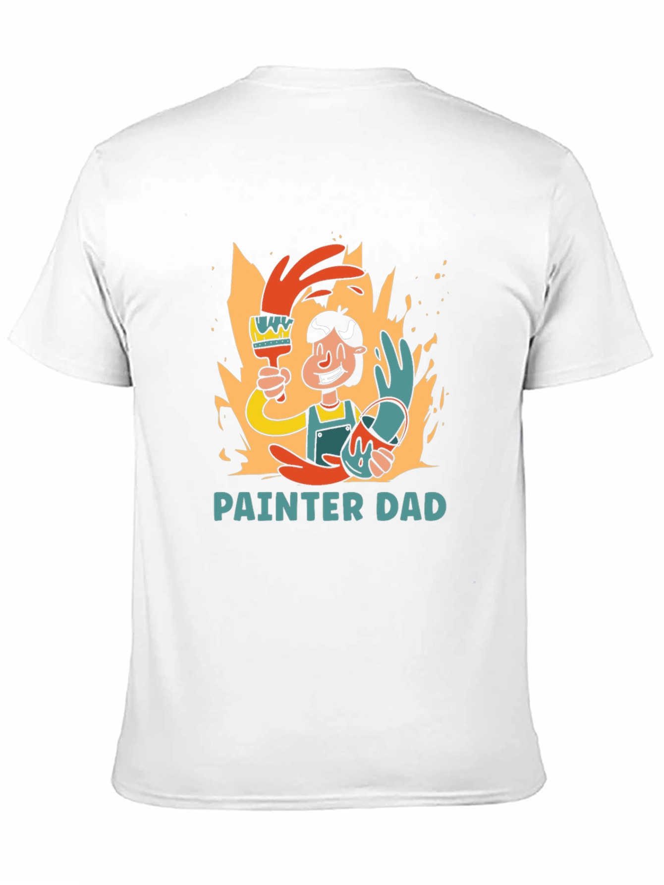 Painter Dad Graphic T-Shirt