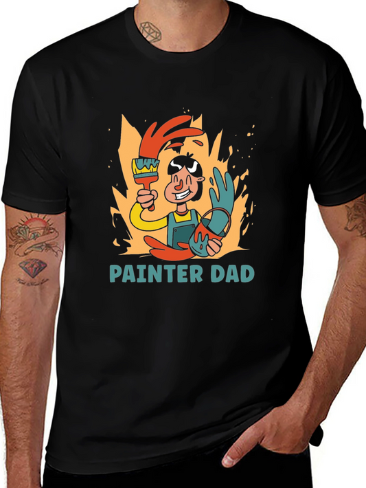 Painter Dad Graphic T-Shirt