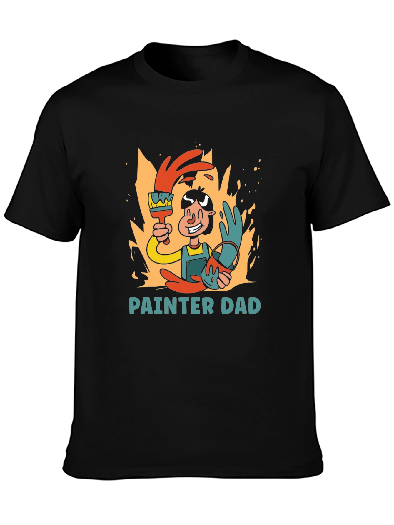 Painter Dad Graphic T-Shirt