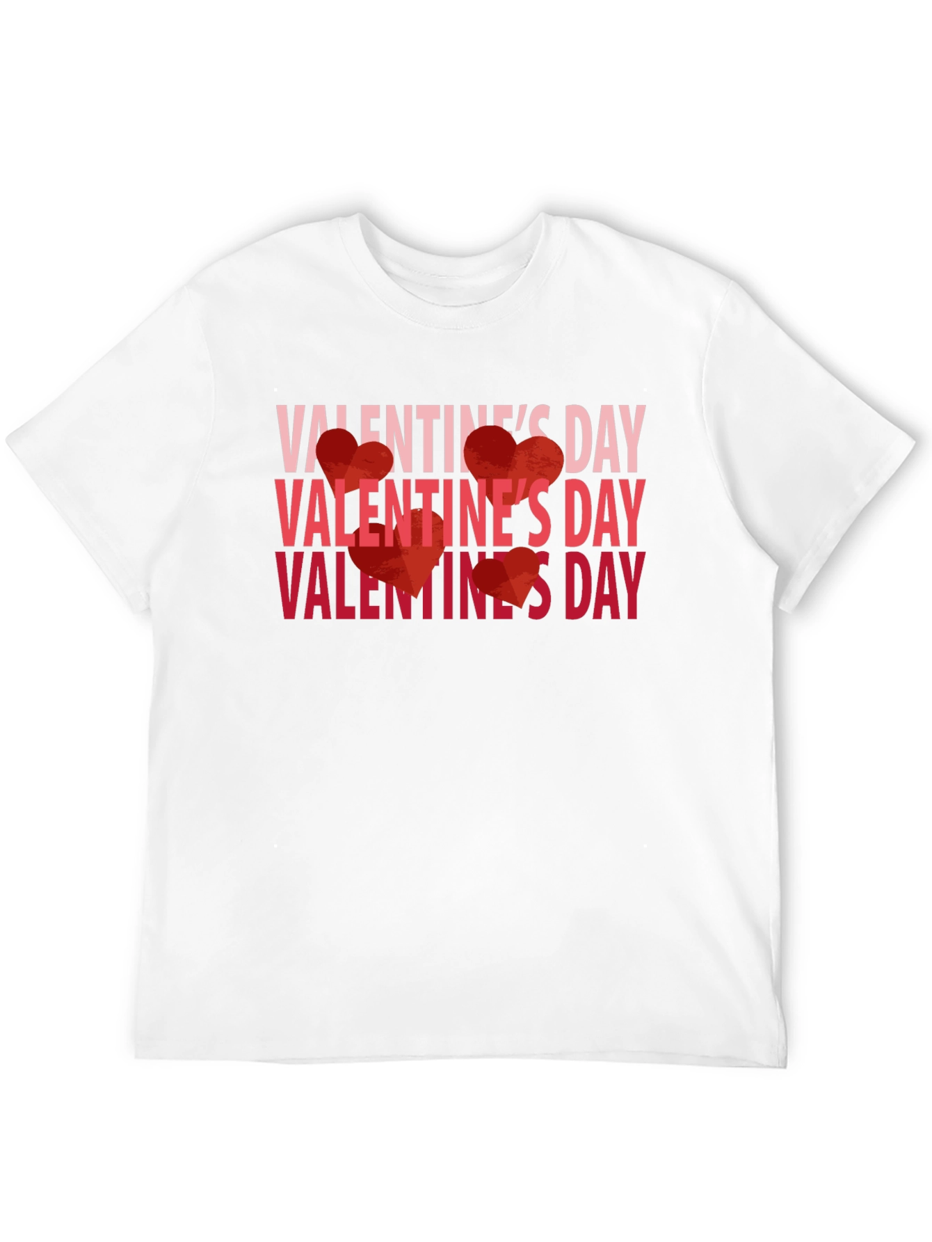 Valentines Day Graphic Tee - Black