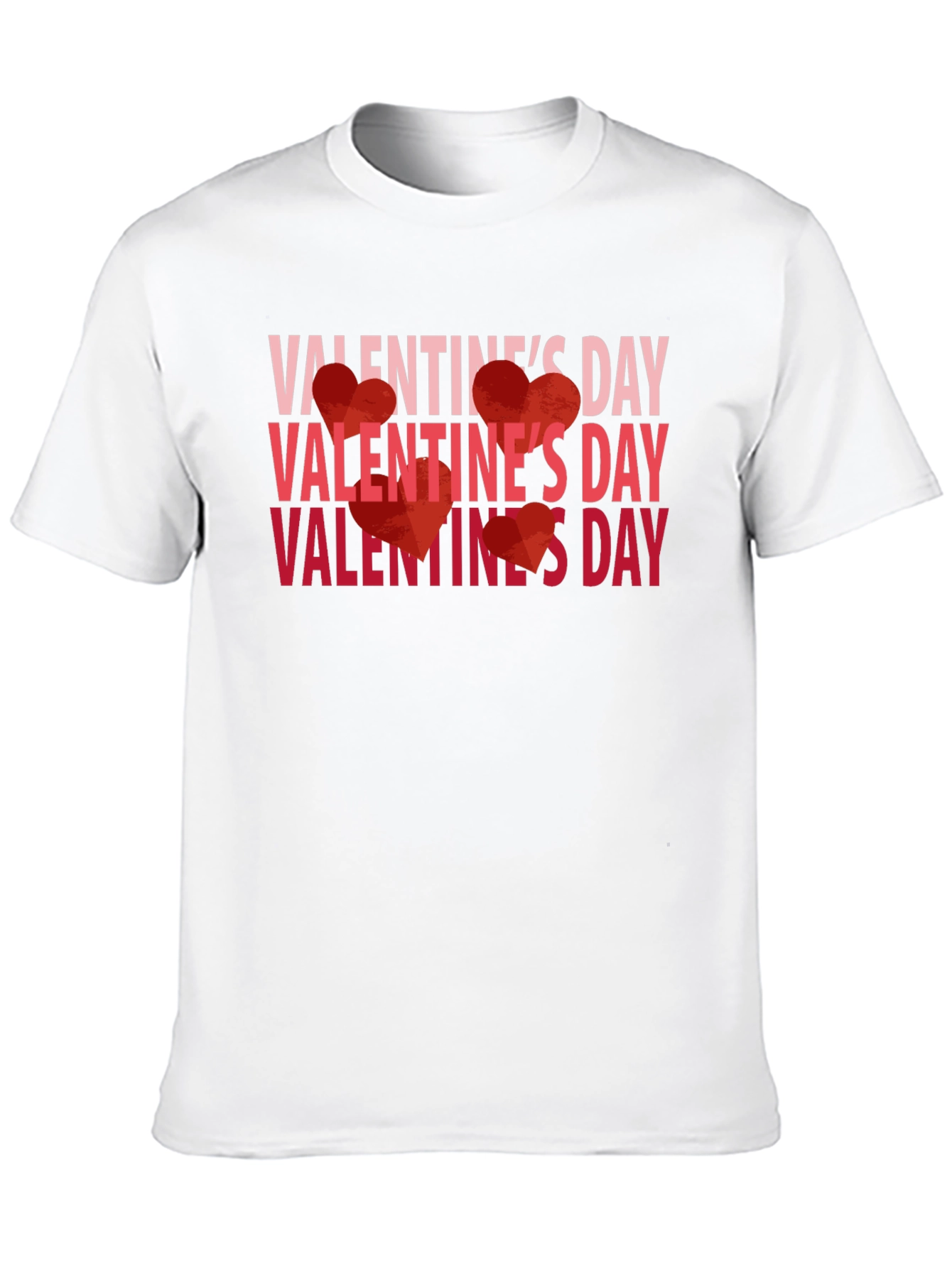 Valentines Day Graphic Tee - Black